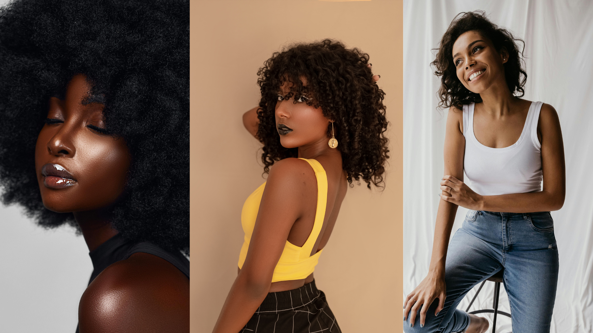 topless woman with eyes closed