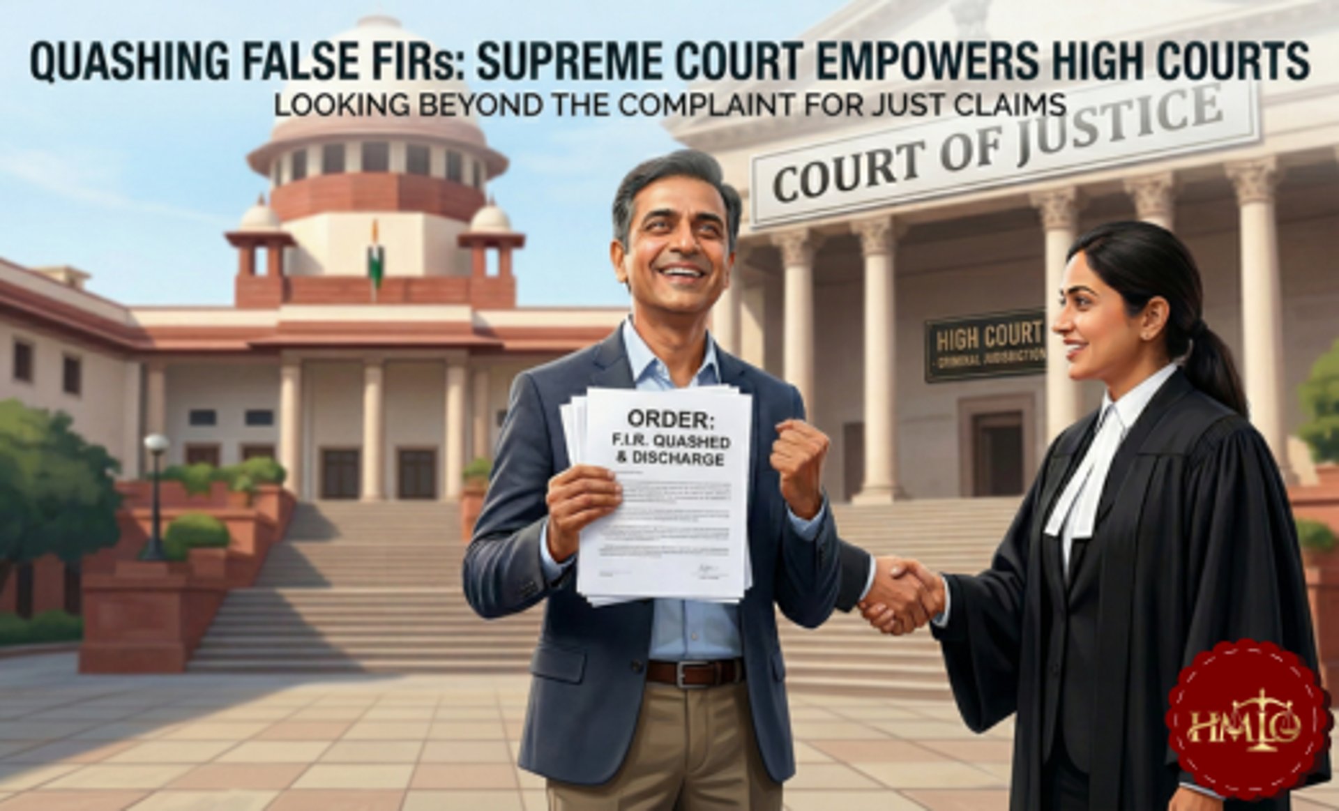 Quashing False FIRs: Supreme Court Empowers High Courts to Look Beyond the Complaint