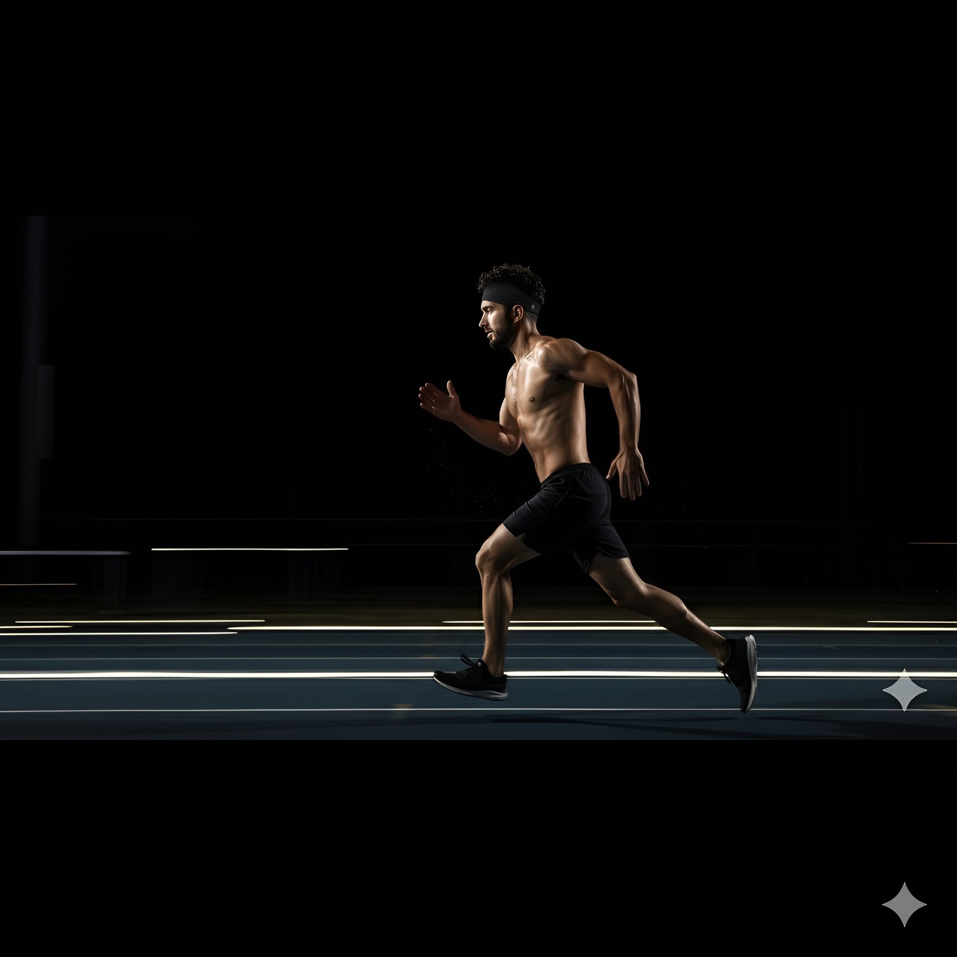 topless man in black shorts sitting on black and silver barbell