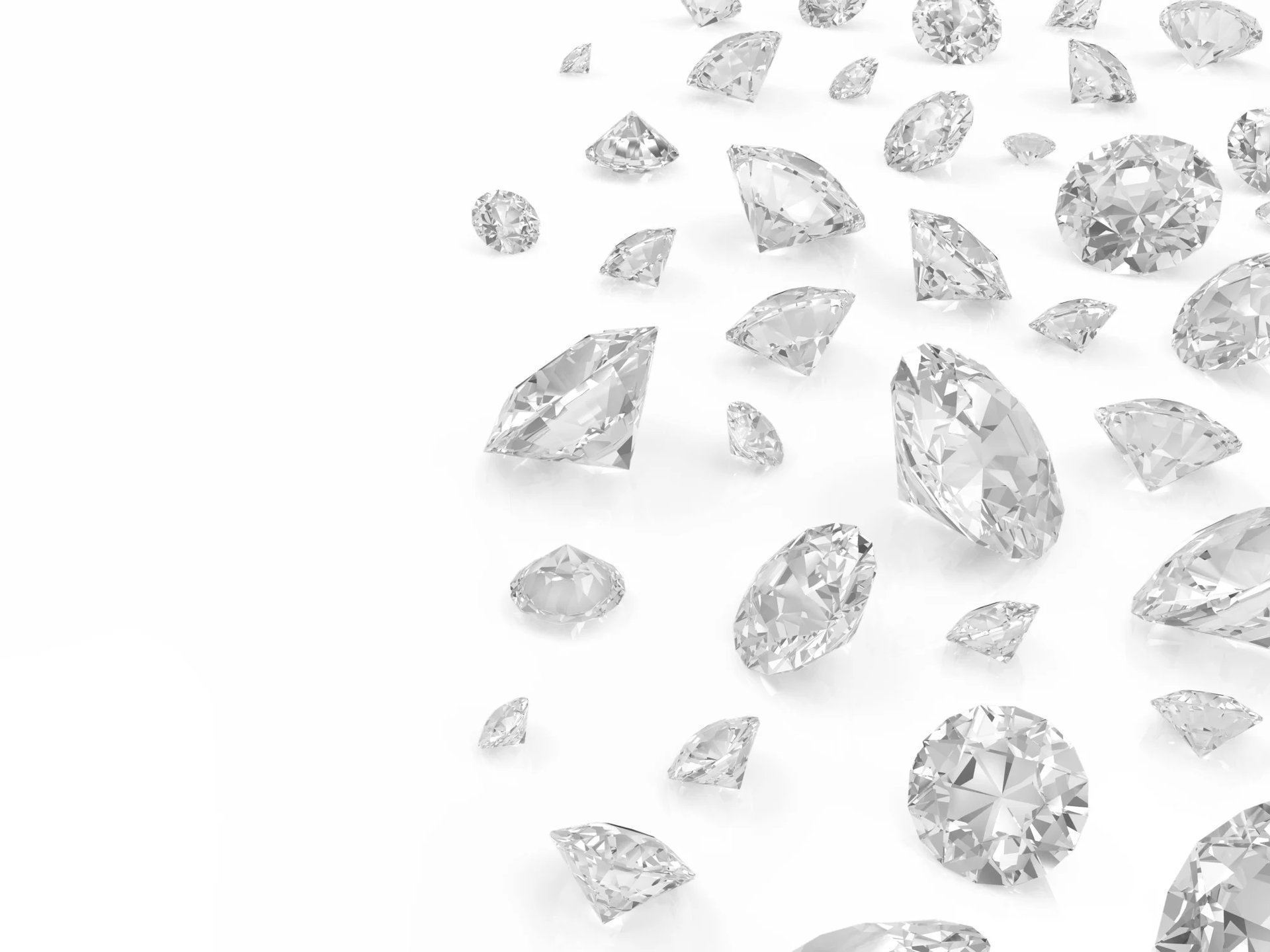 clear crystal on white surface