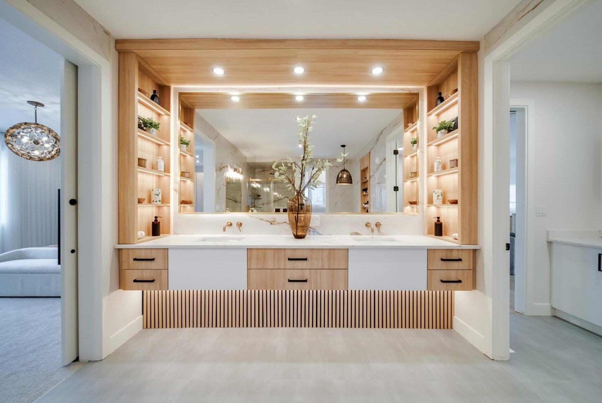 black and brown leather padded tub sofa