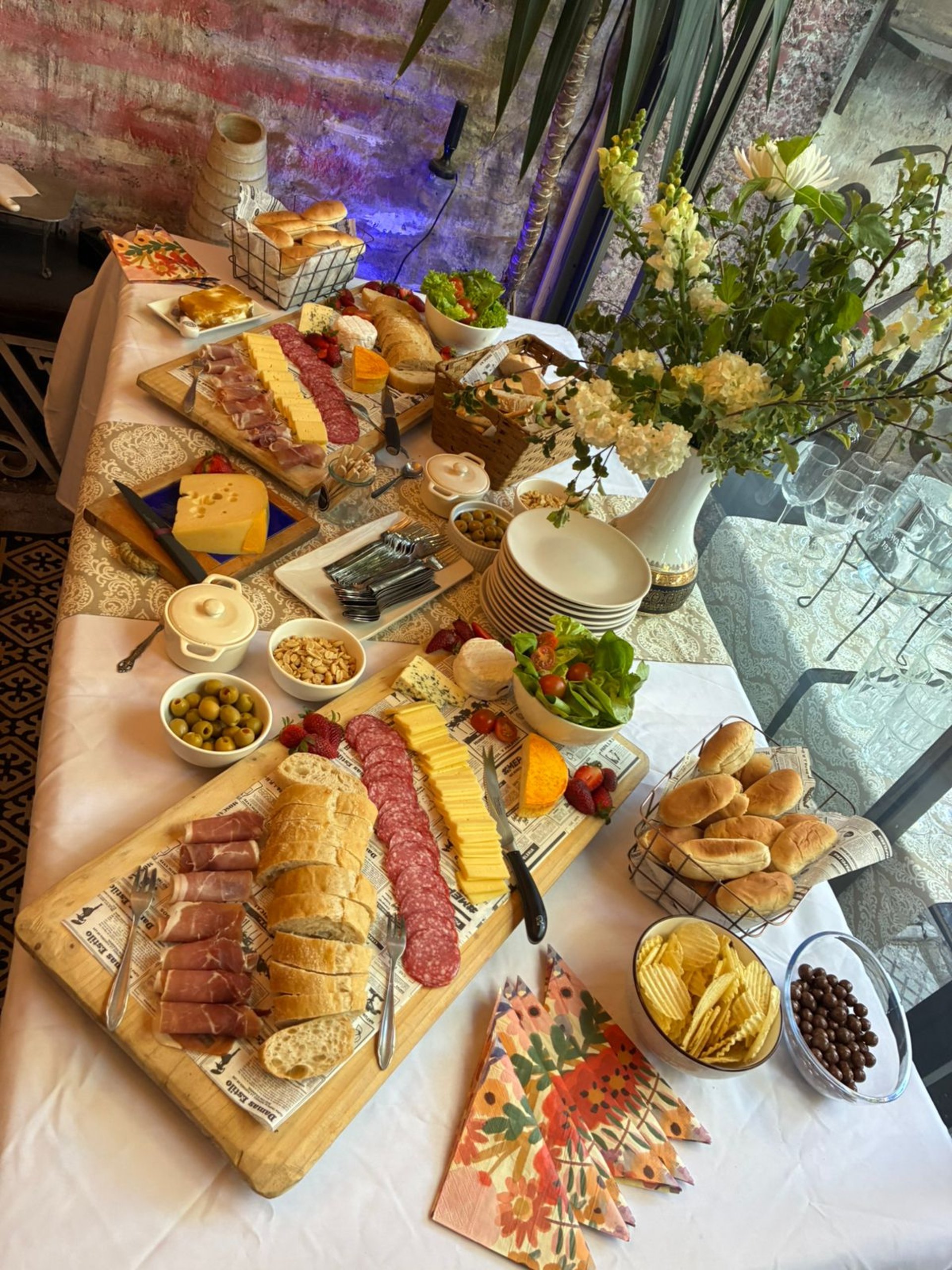 an abstract photo of a curved building with a blue sky in the background