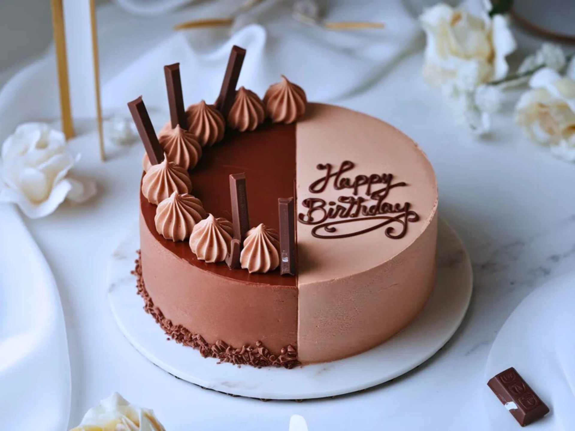 brown and white bread on tray