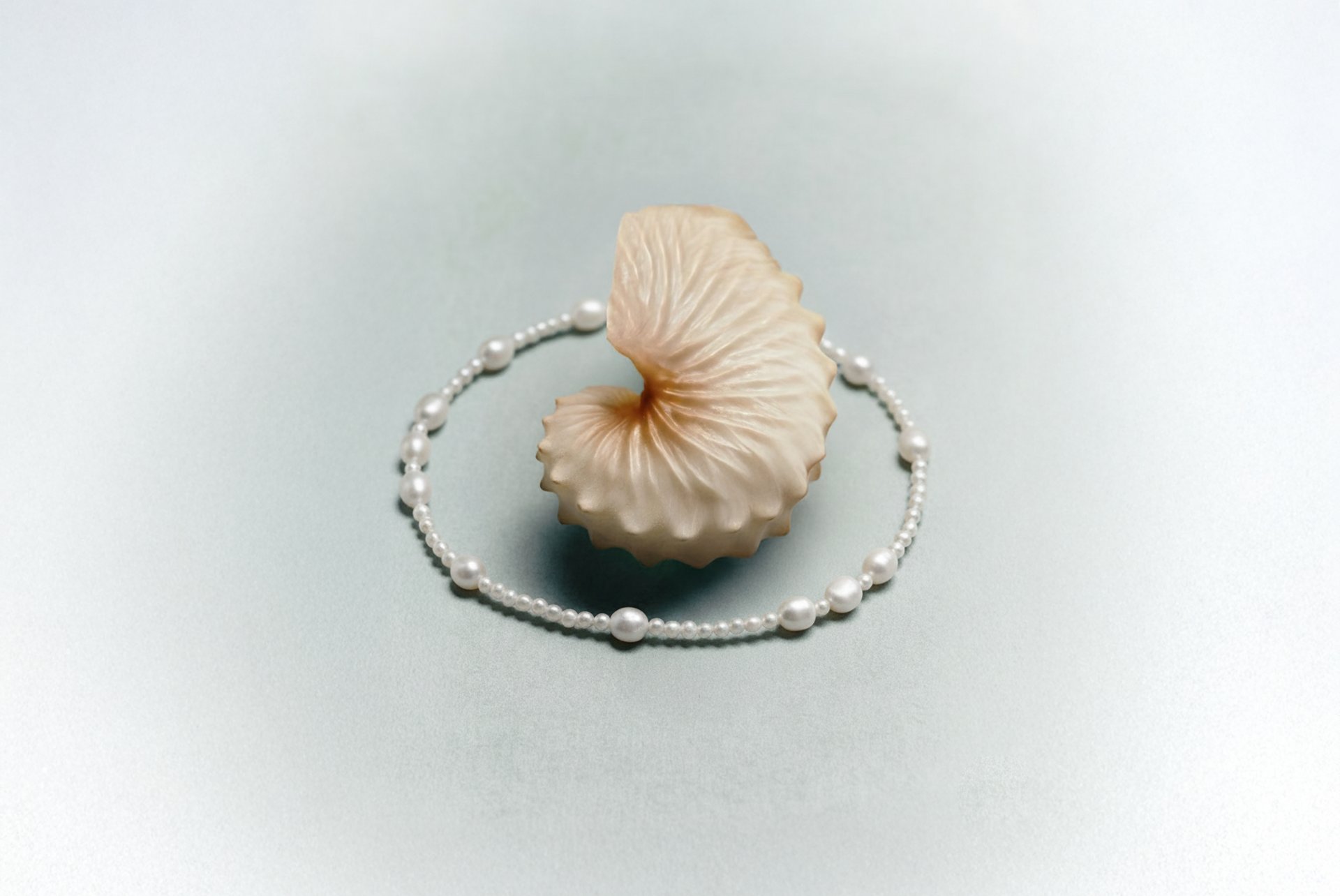 gold and red beaded bracelet