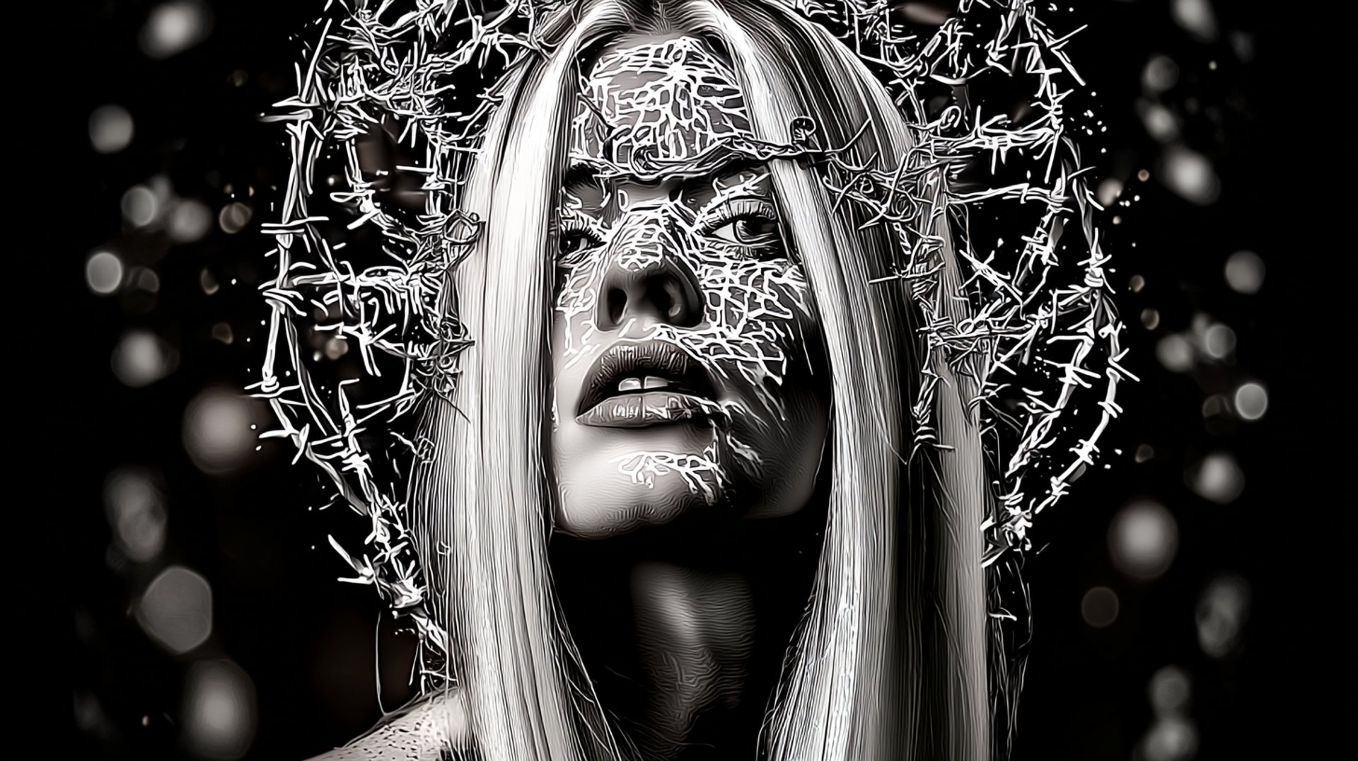 gray computer monitor