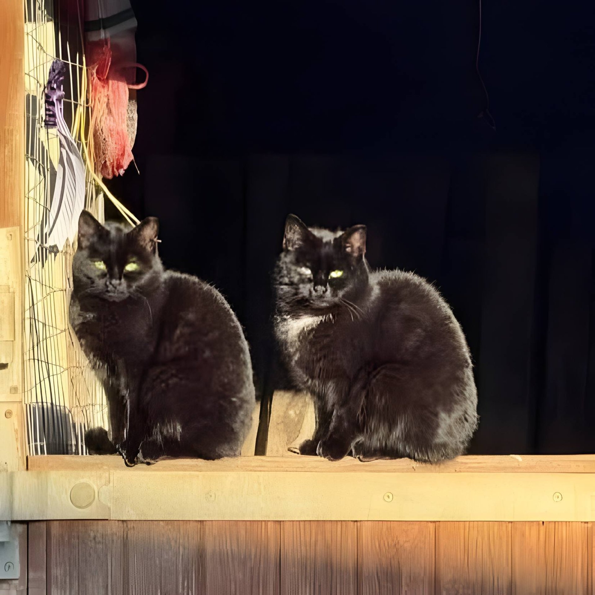 black blue and yellow textile