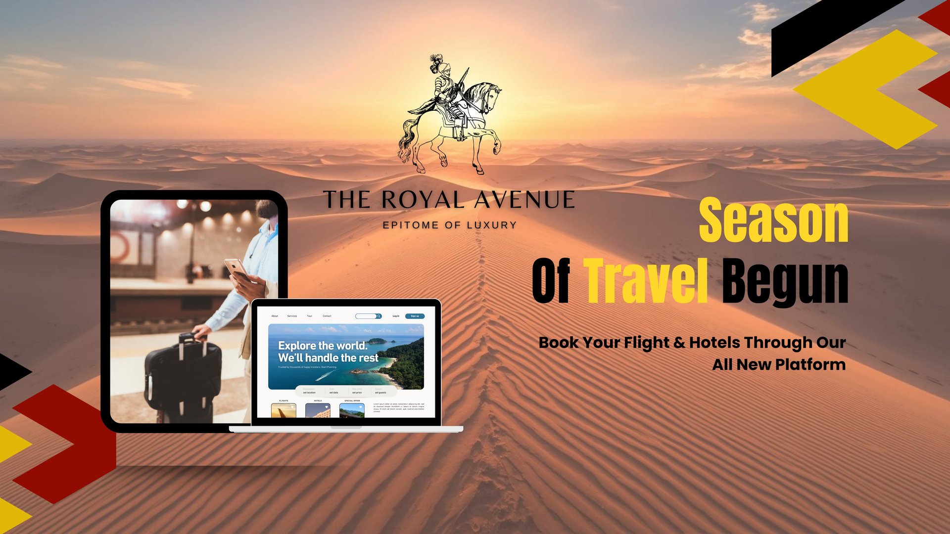 top view photography of person near palm trees