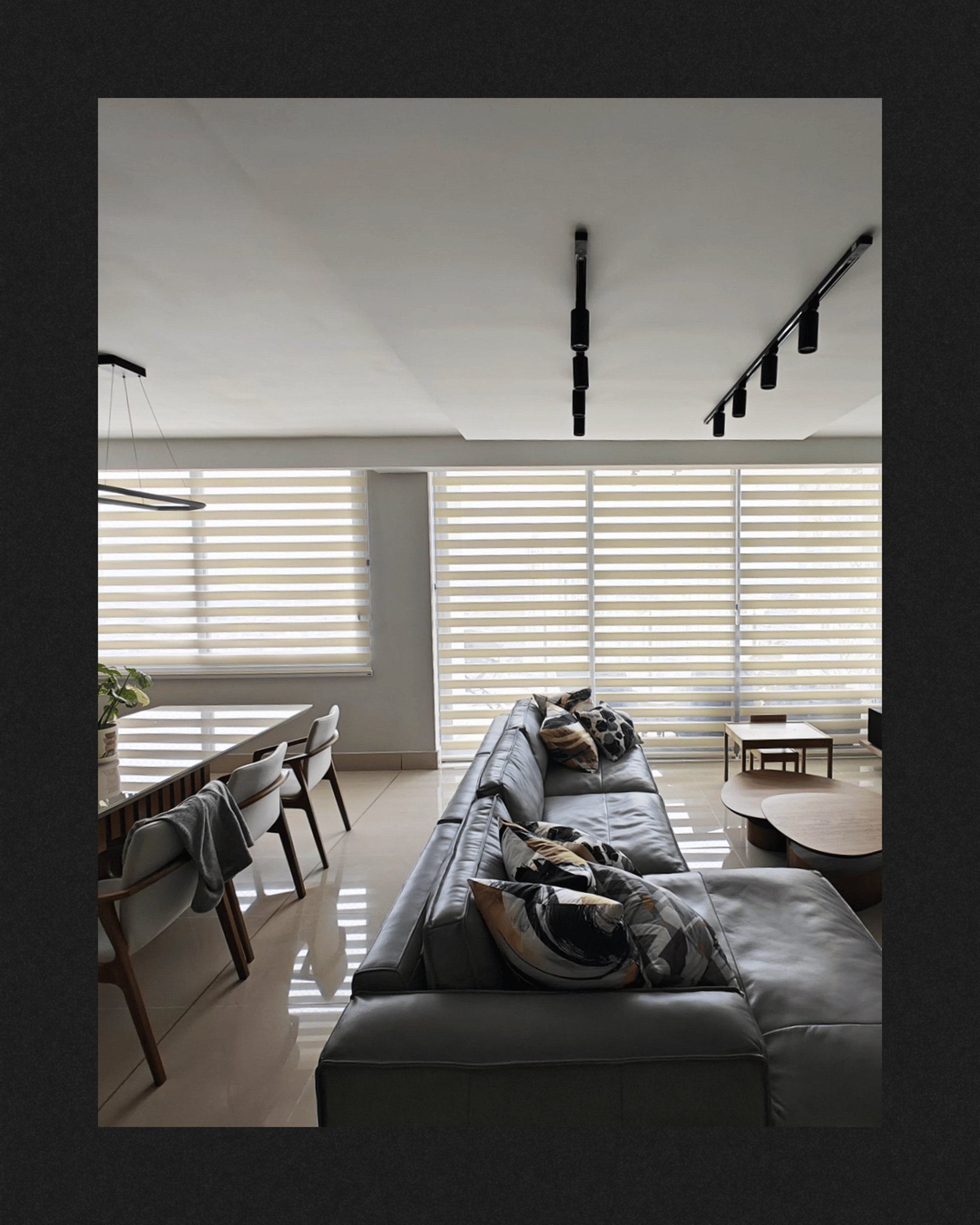 black and white bed linen