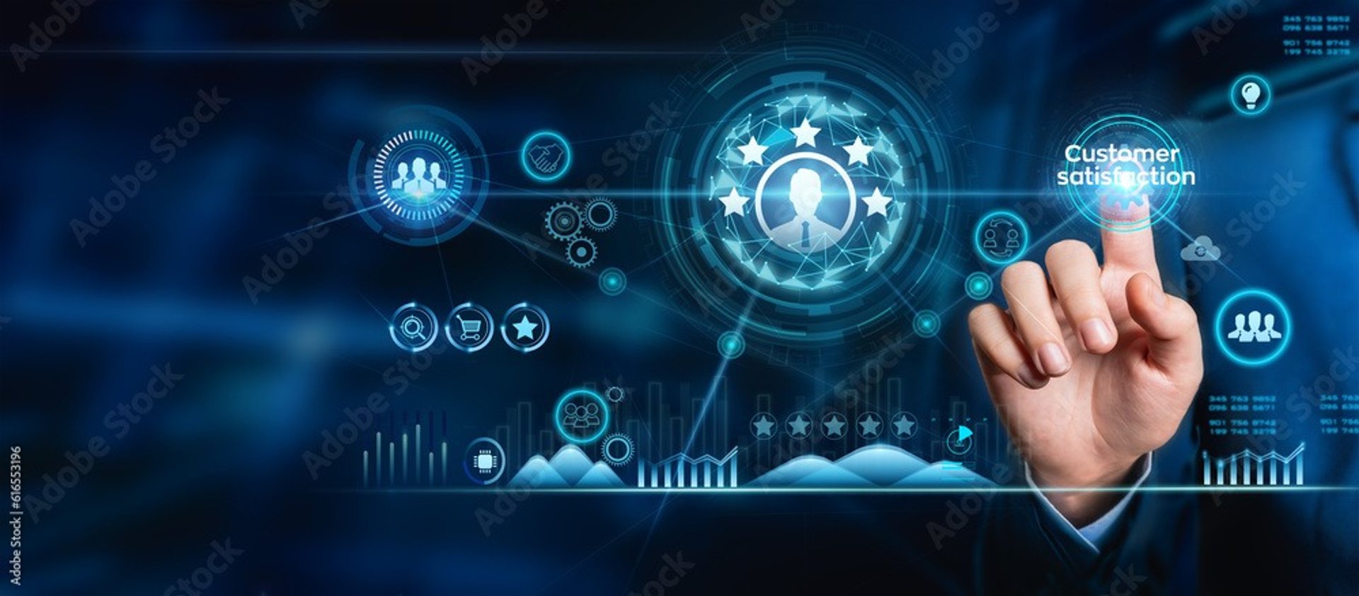 Footer background  image for data4medics site. icons of doctors and handling statistics