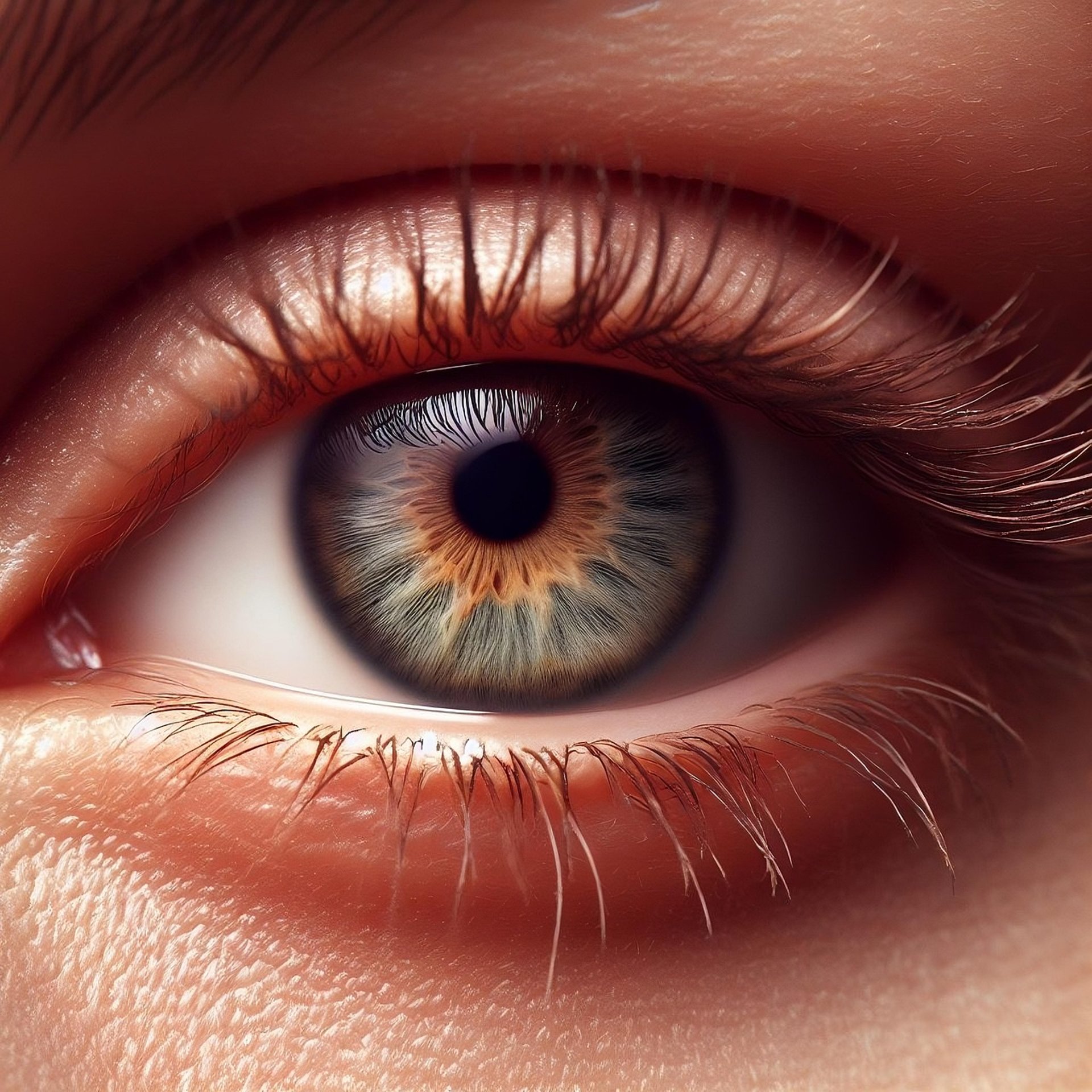 a group of different colored buttons on a pink surface