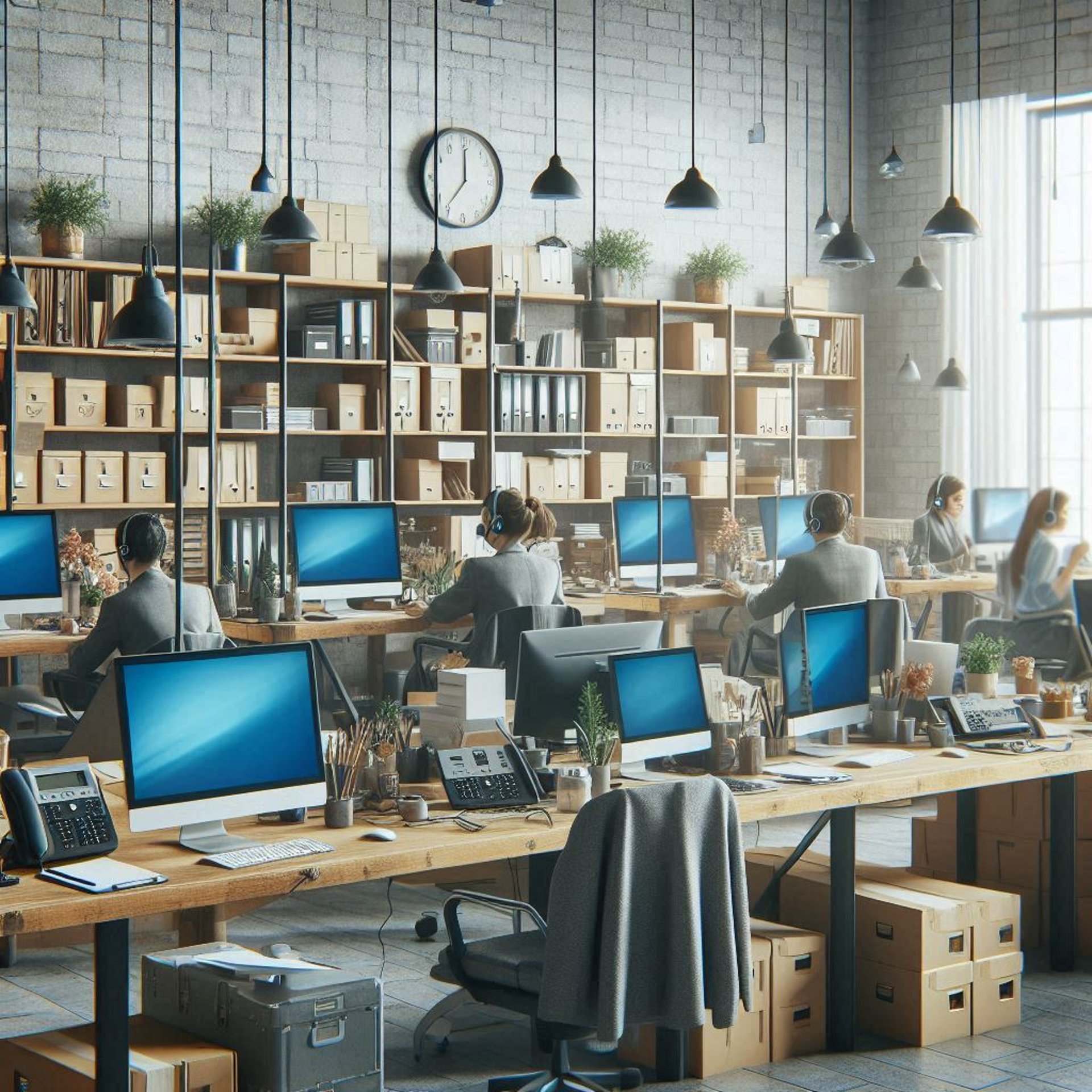 an abstract photo of a curved building with a blue sky in the background