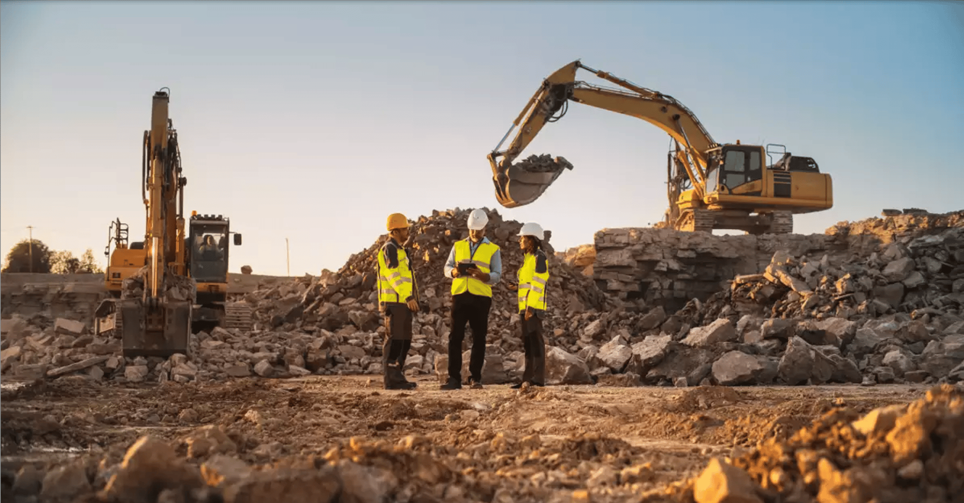 an abstract photo of a curved building with a blue sky in the background