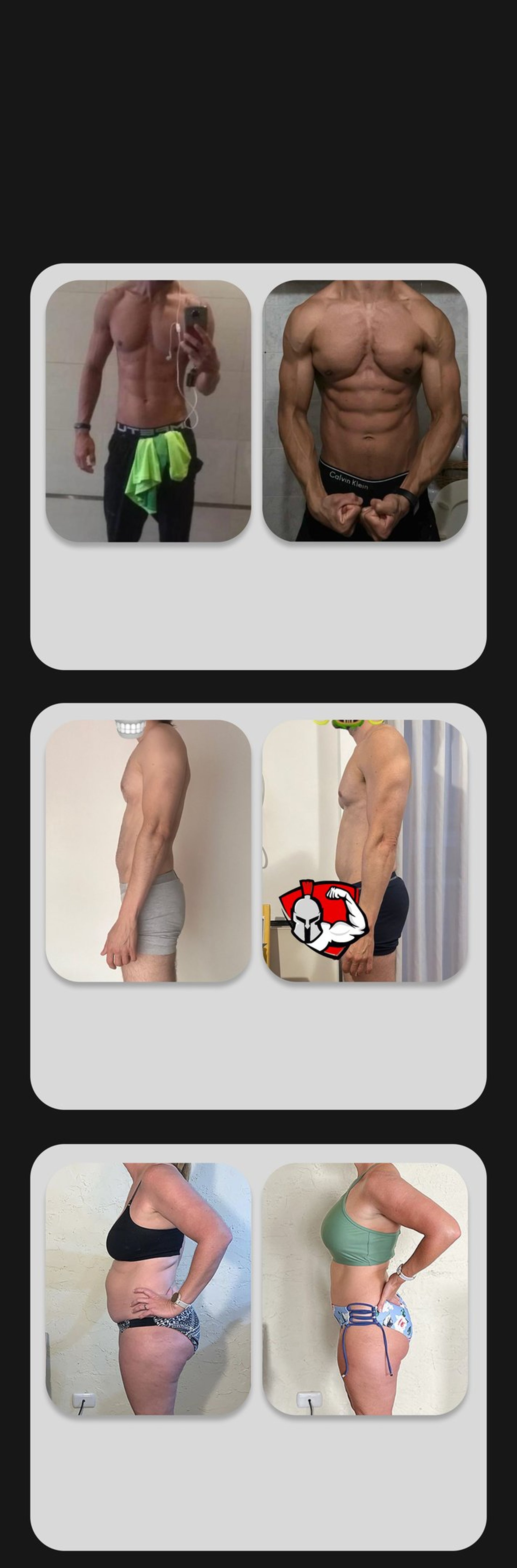 an abstract photo of a curved building with a blue sky in the background