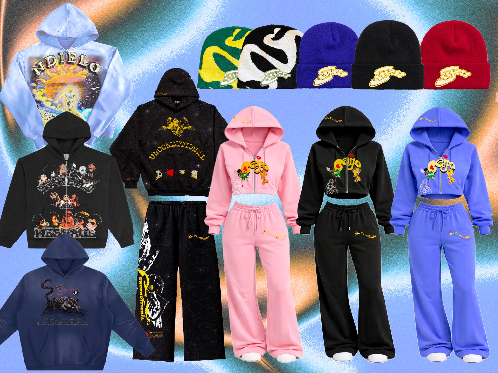 mountain range under blue sky