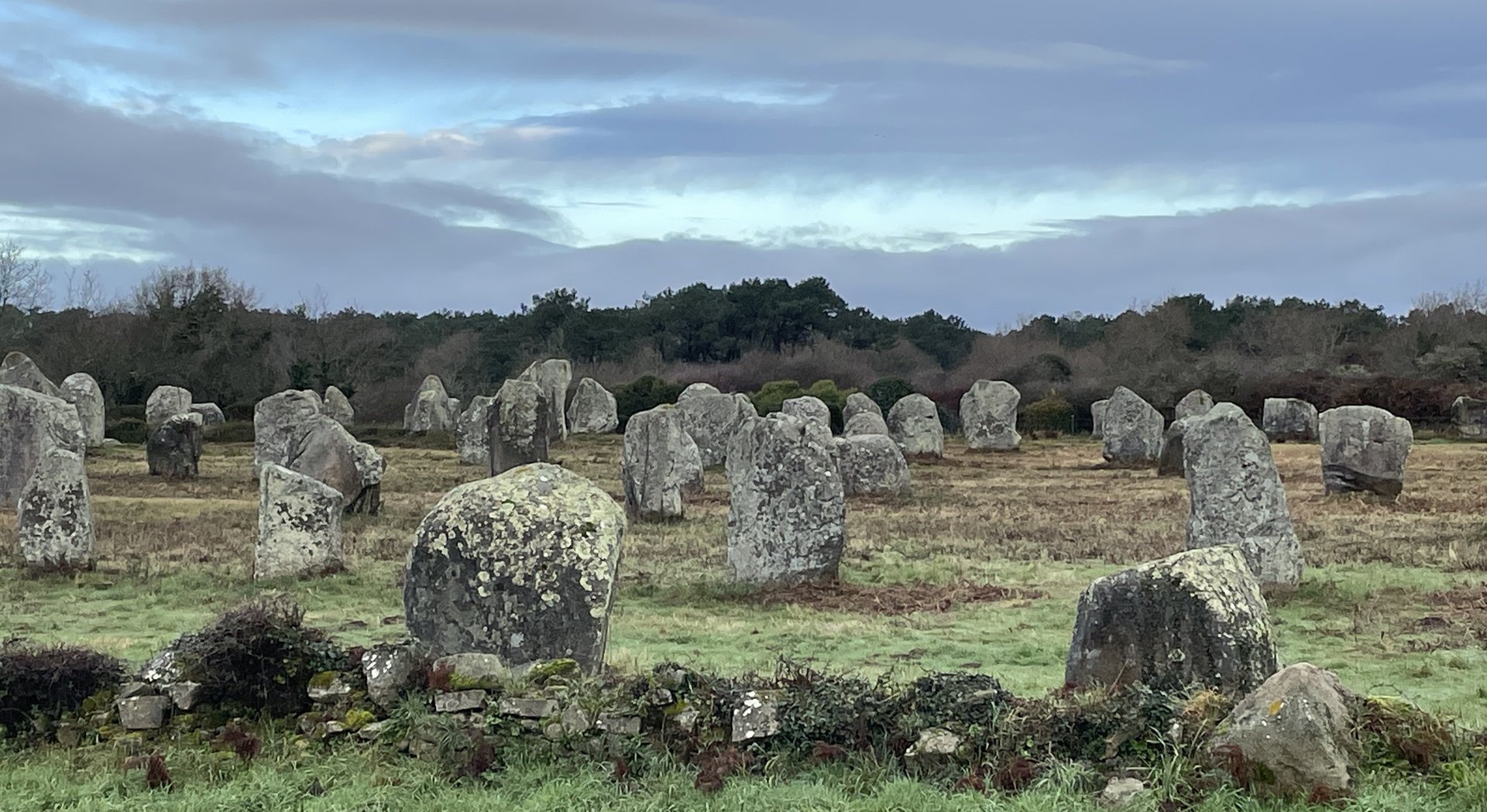 alignements de menhirs à Carnac
