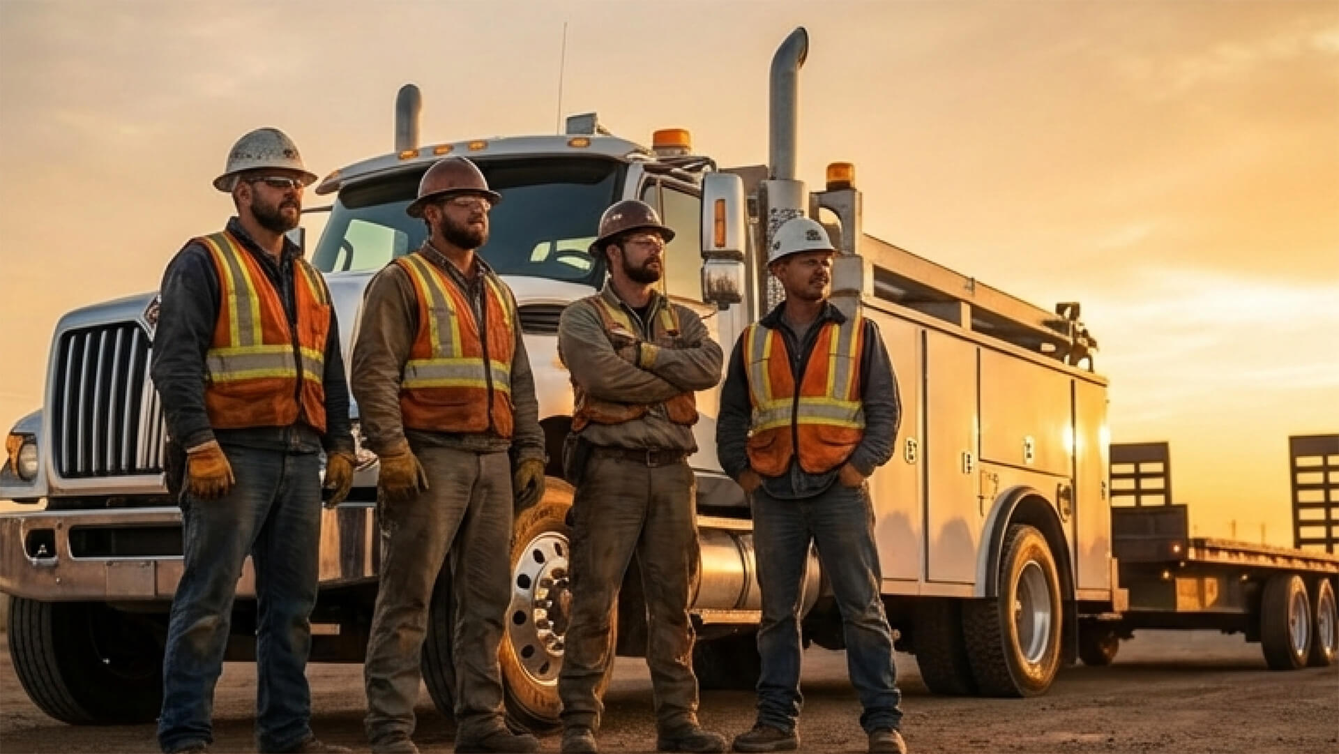 Plumbing contractor reviewing a detailed business valuation report with financial analytics and charts in a modern office.