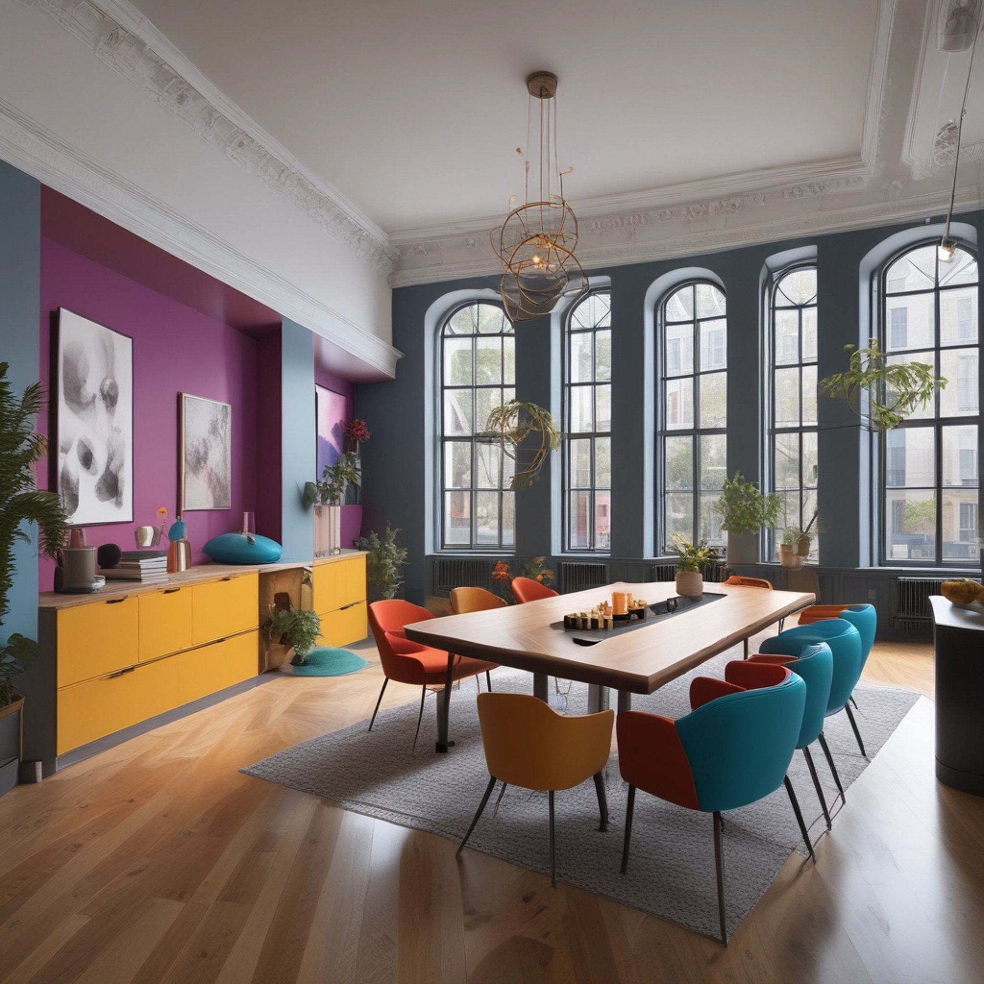 low-angle photo of white building under white sky