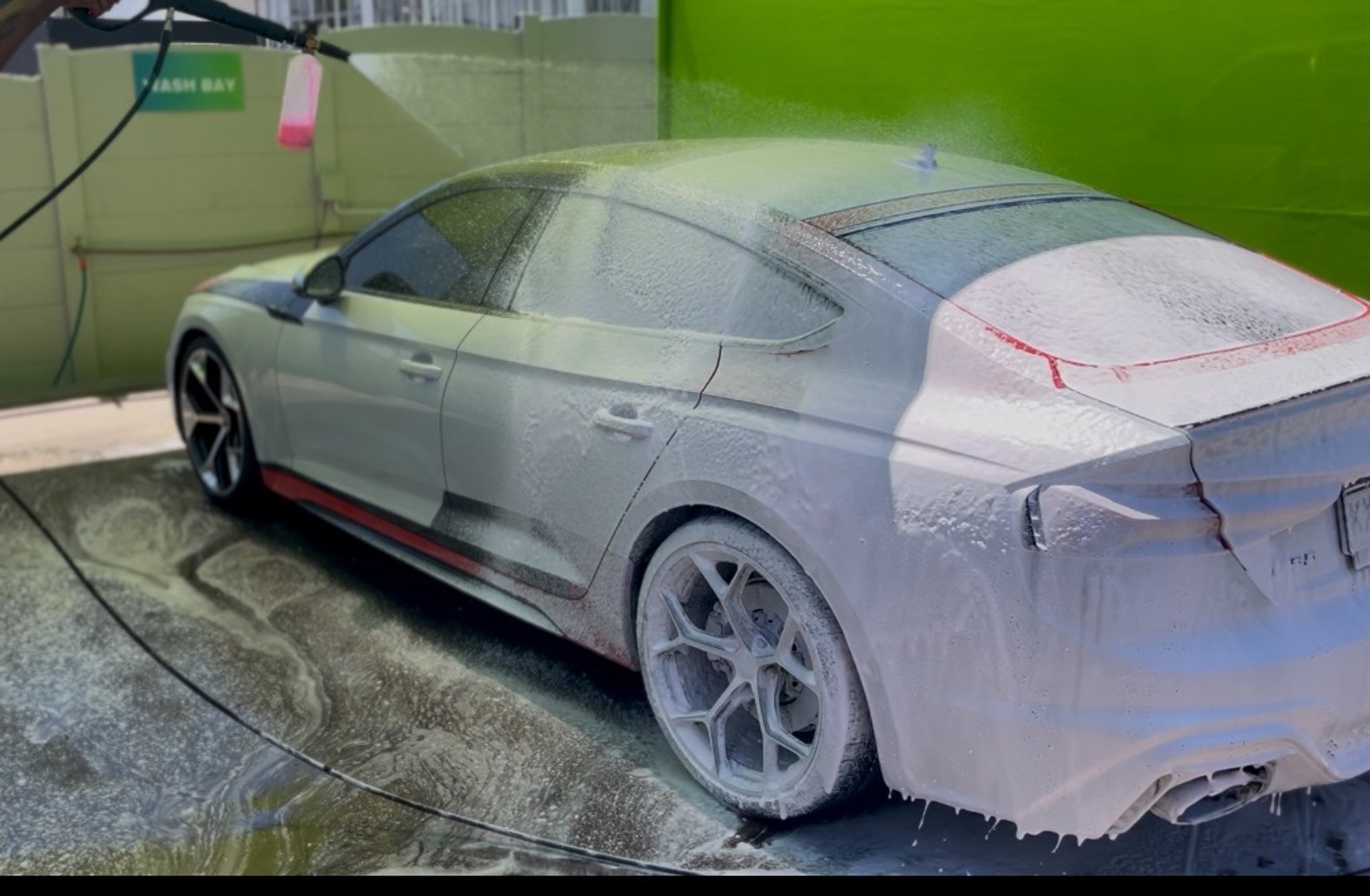 grayscale photo of black car