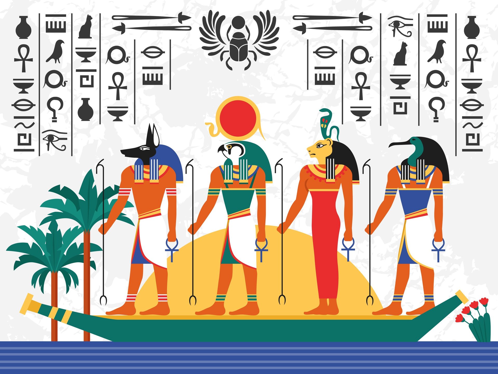 gods and goddesses of ancient Egypt