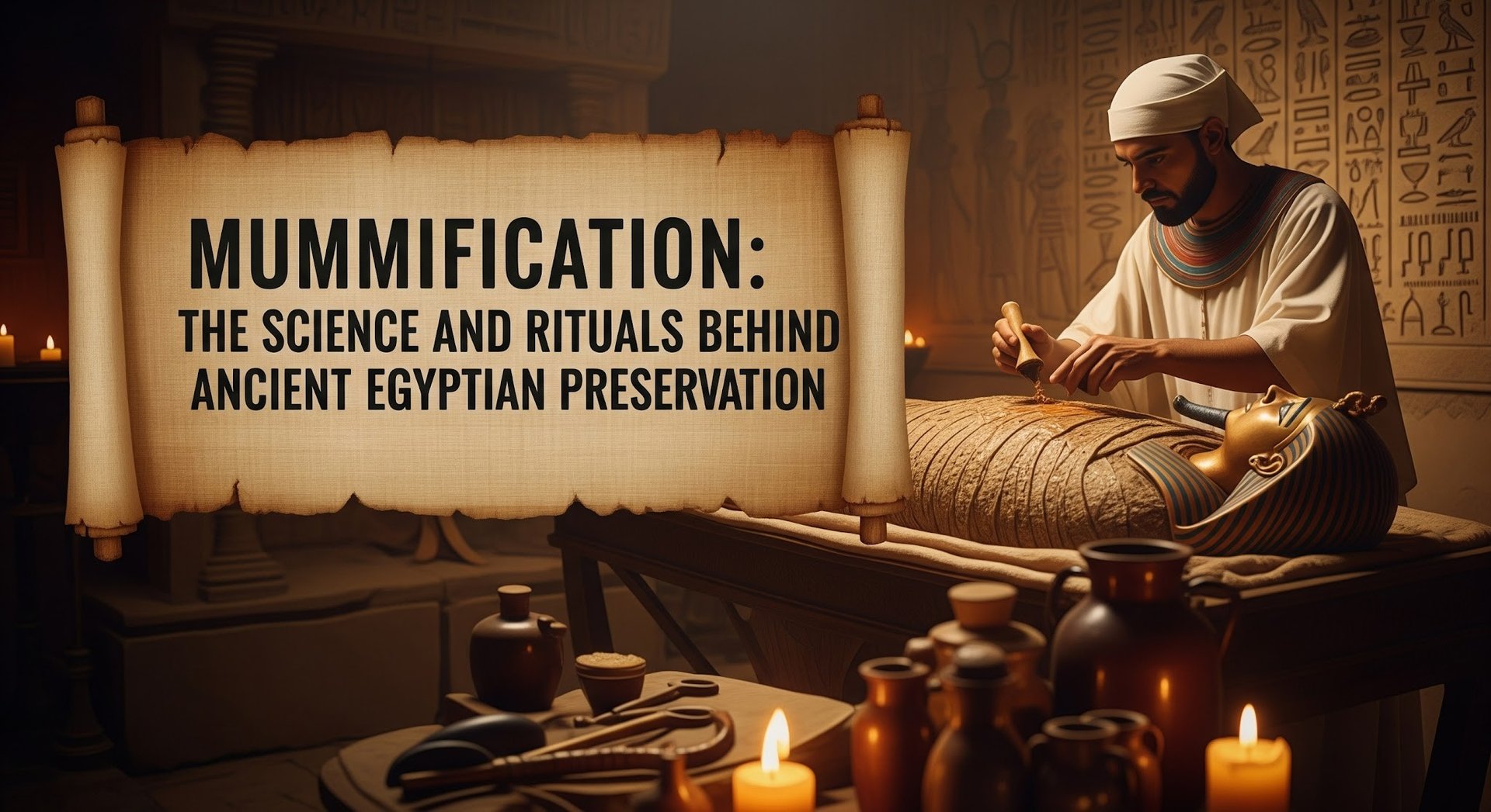 science and rituals in mummification