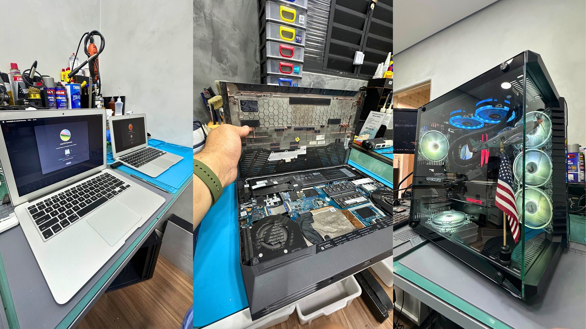 mountain range under blue sky