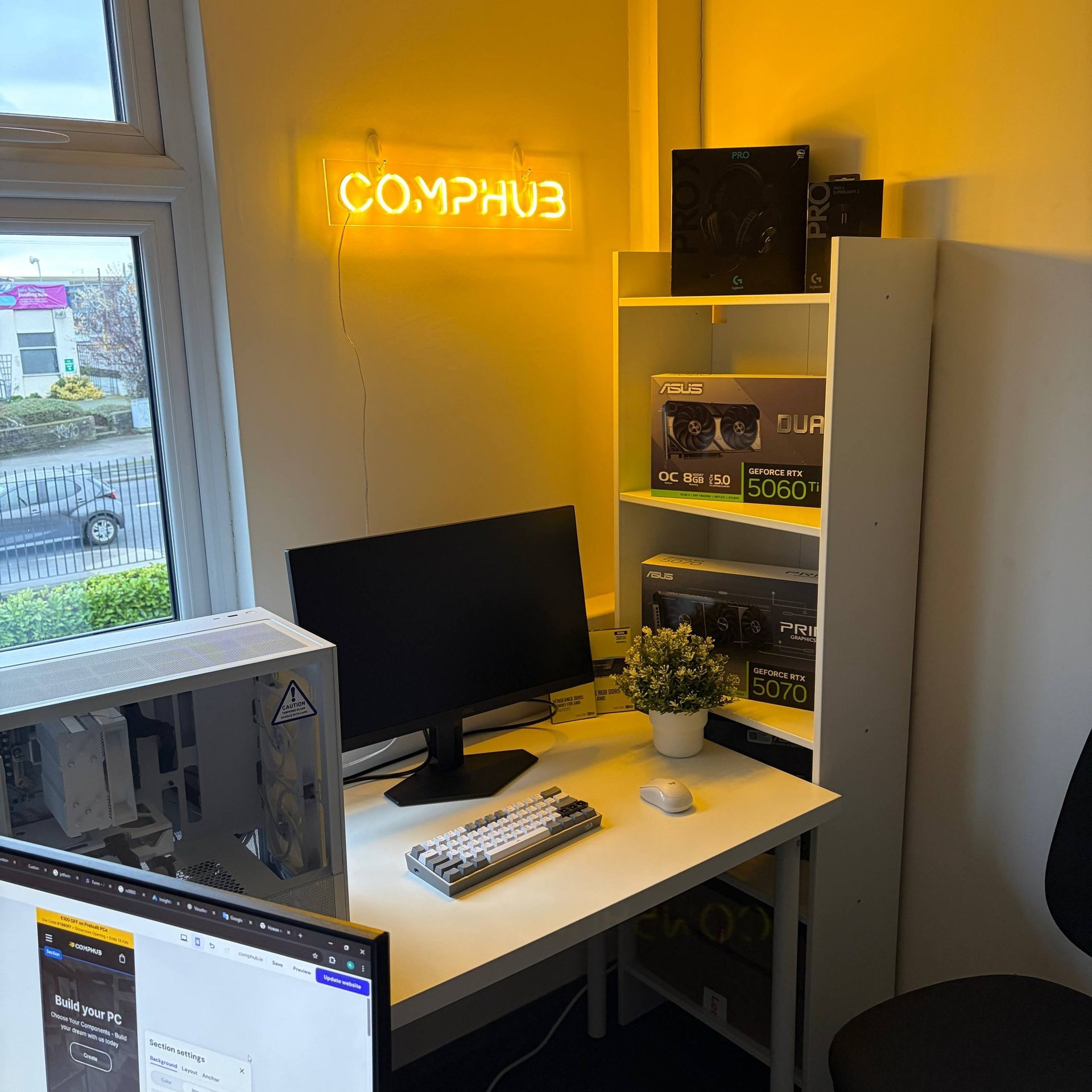 Custom custom gaming and work PCs ready for order in Dublin region