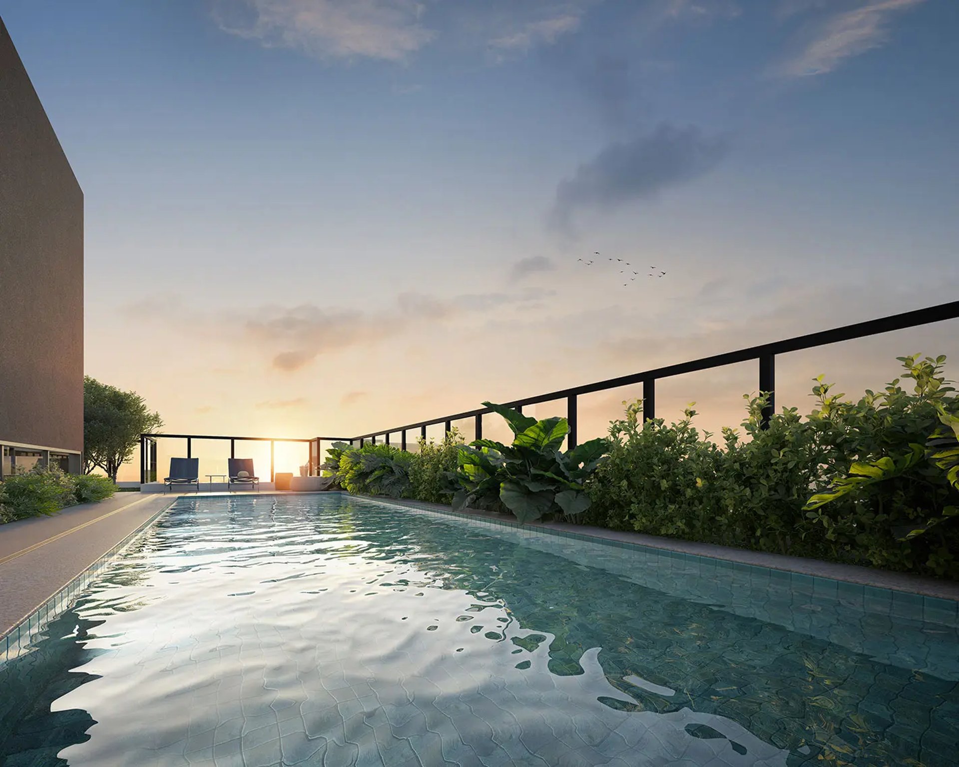 black and brown leather padded tub sofa