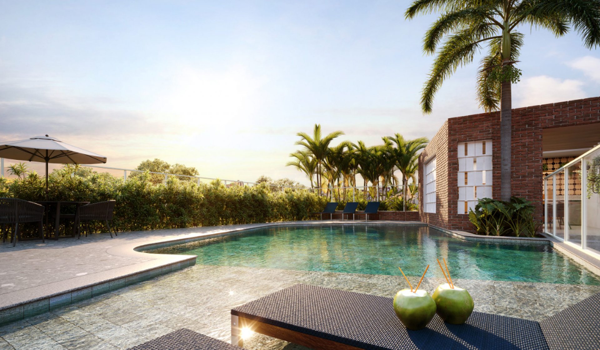 black and brown leather padded tub sofa