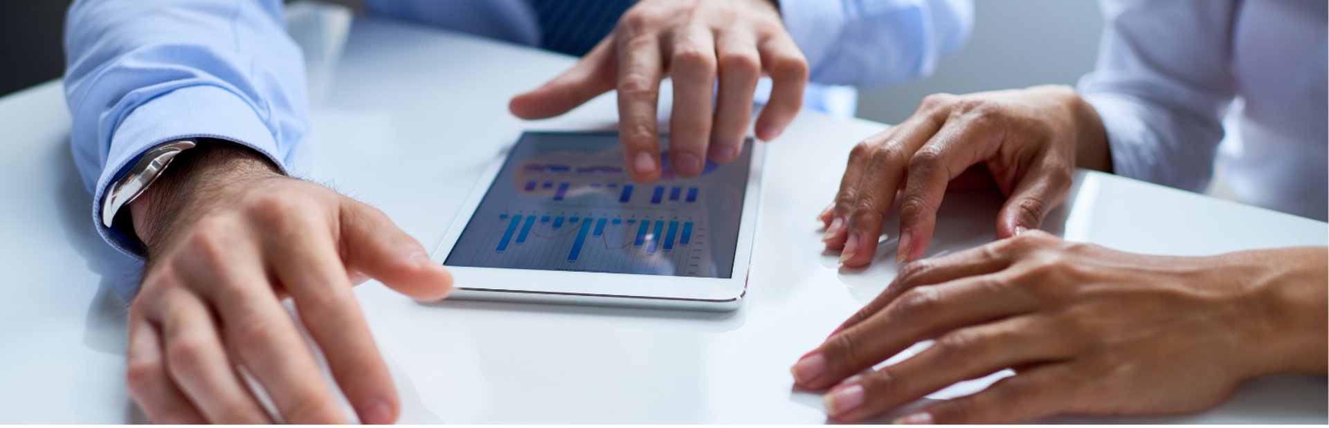 person touching and pointing MacBook Pro
