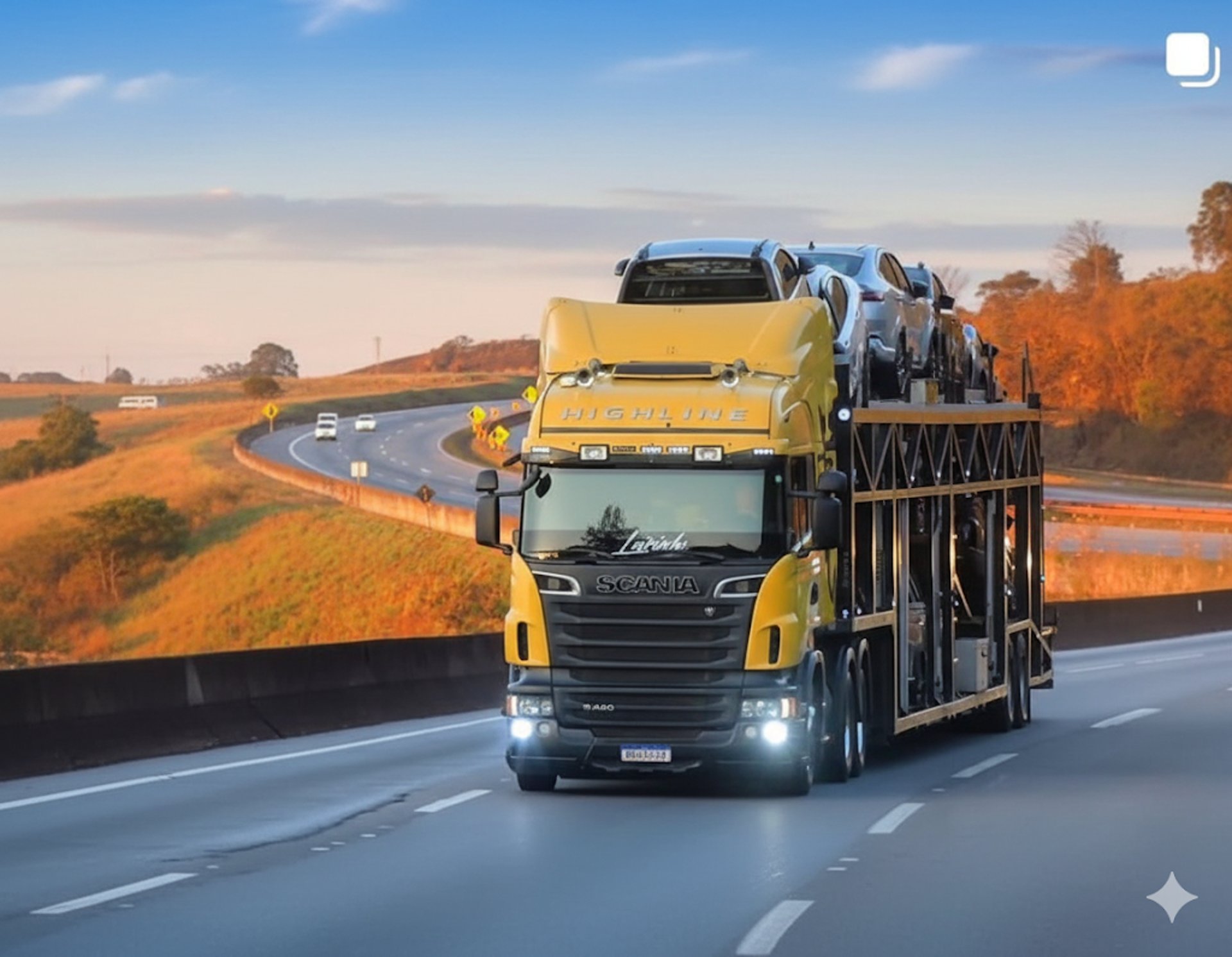 a train traveling over a bridge at night