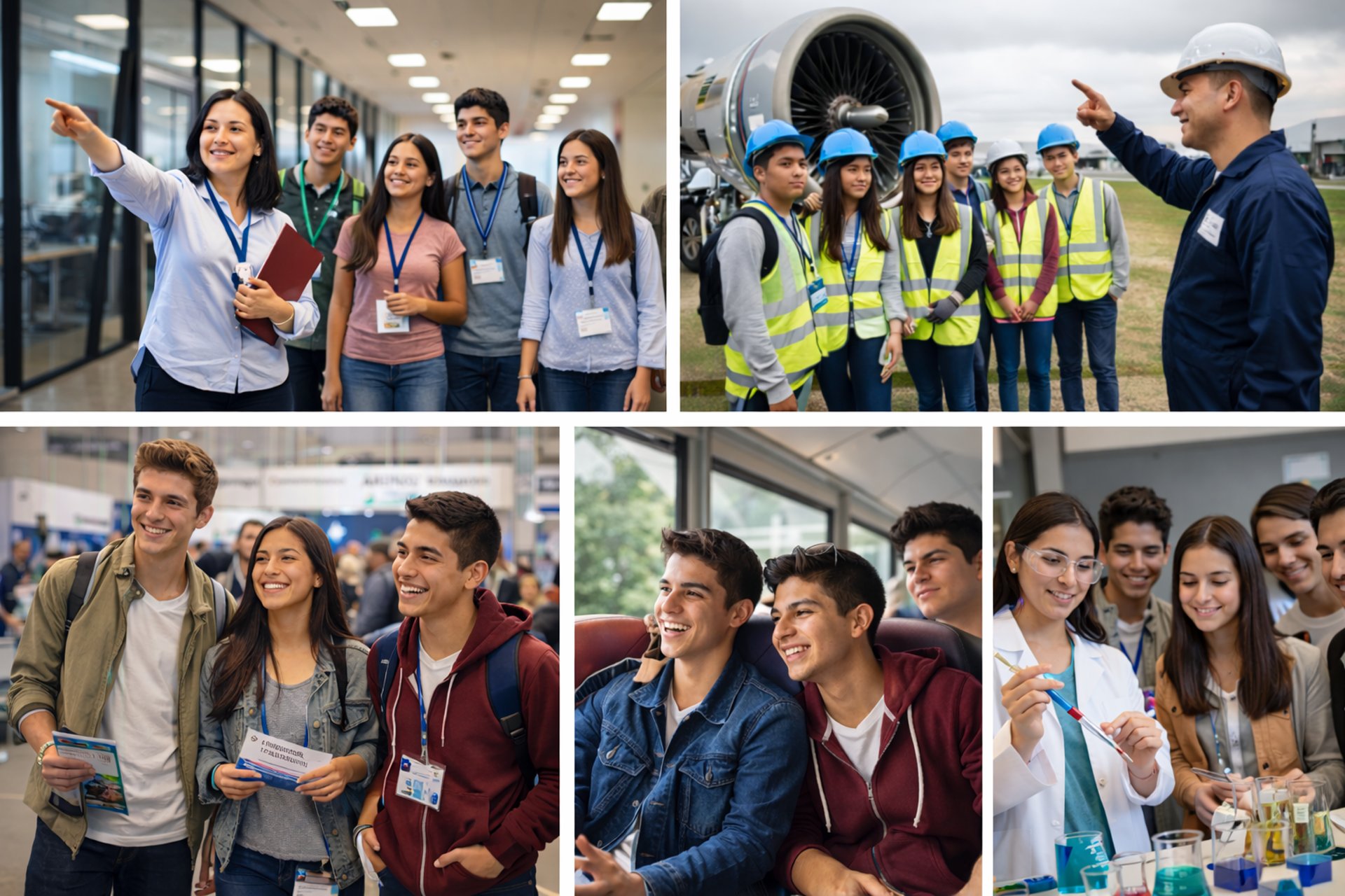 three people sitting in front of table laughing together