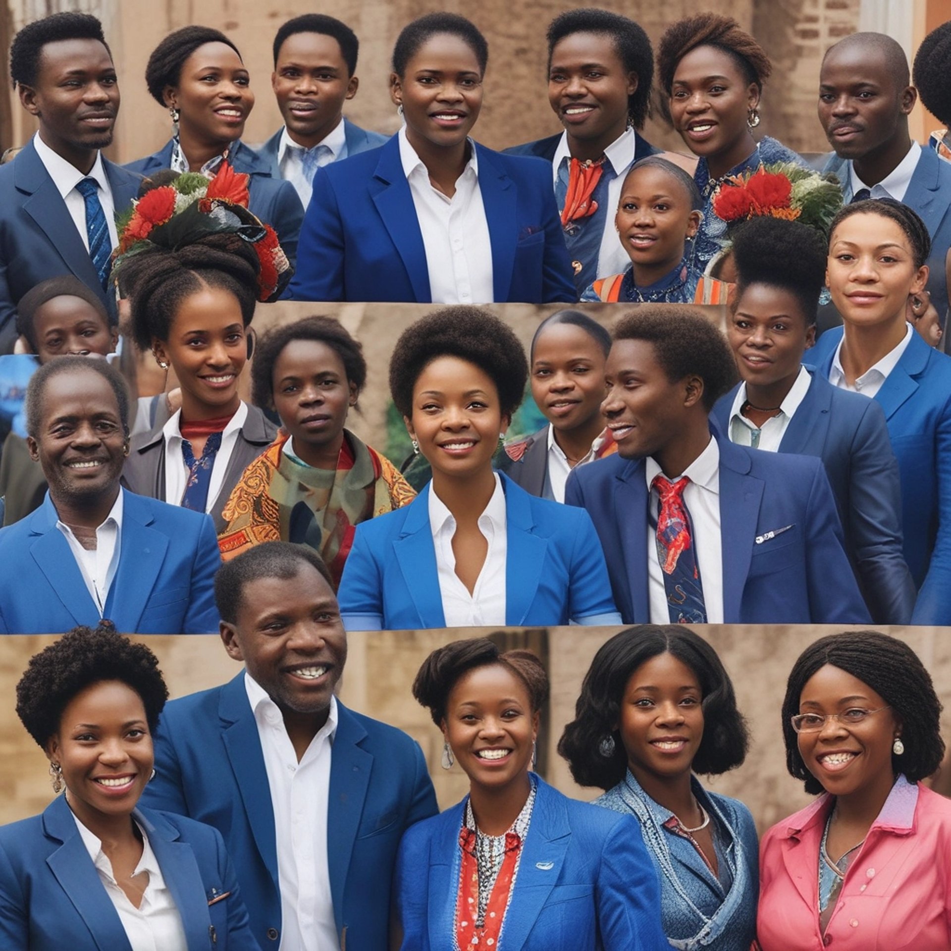 black blue and yellow textile