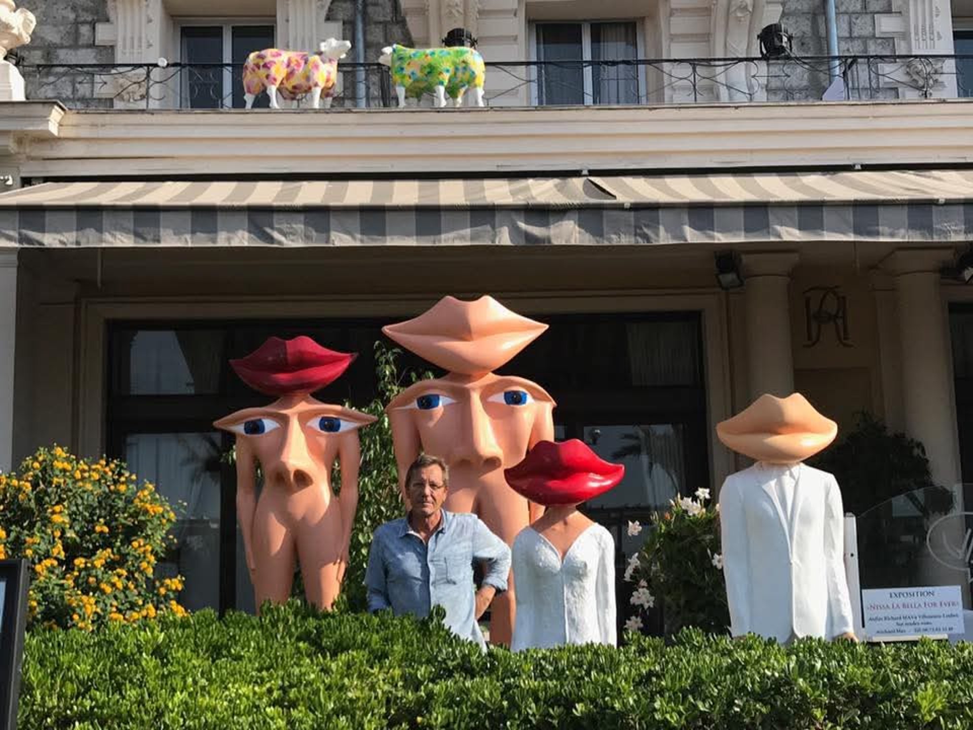 black blue and yellow textile