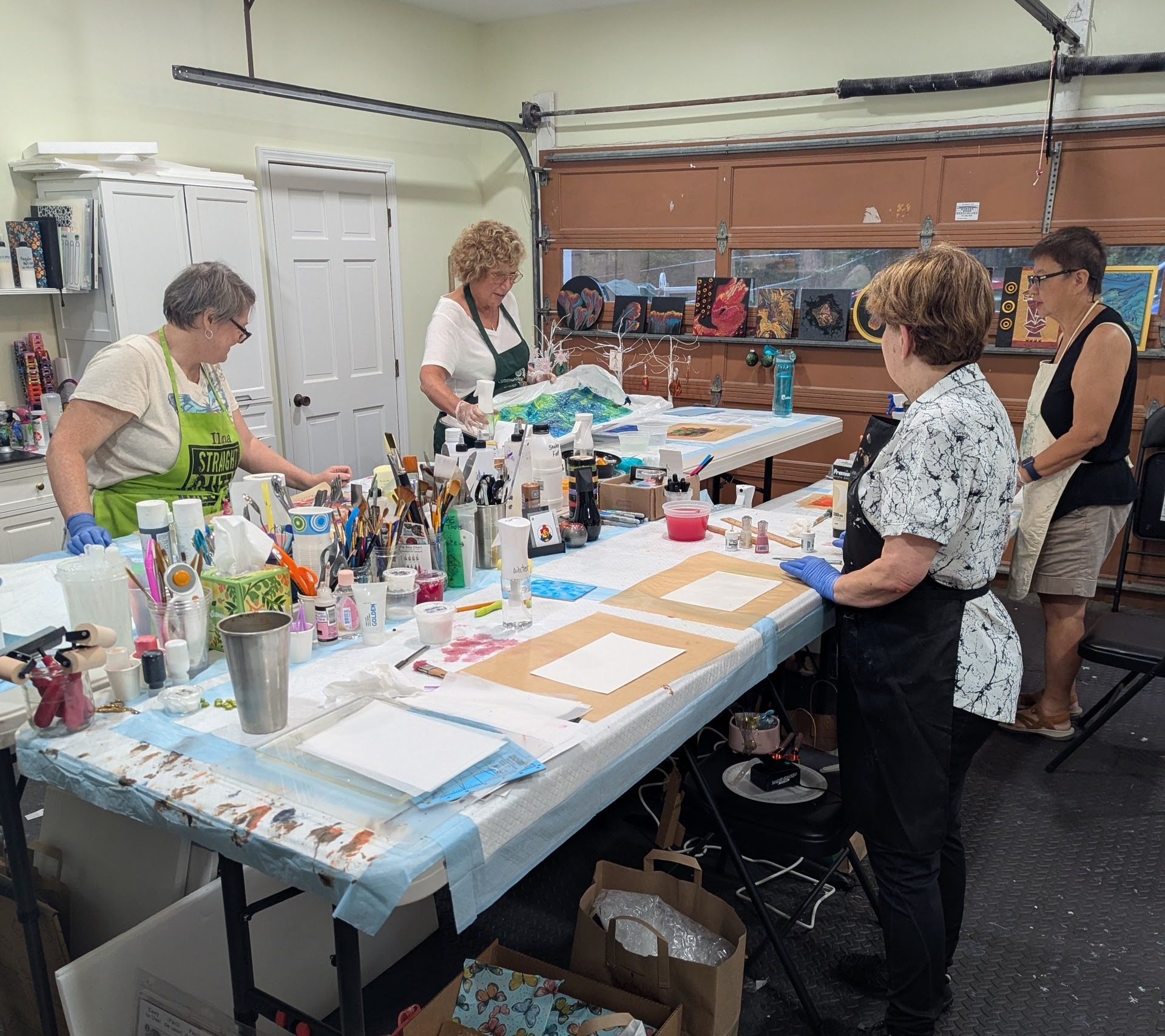 black blue and yellow textile