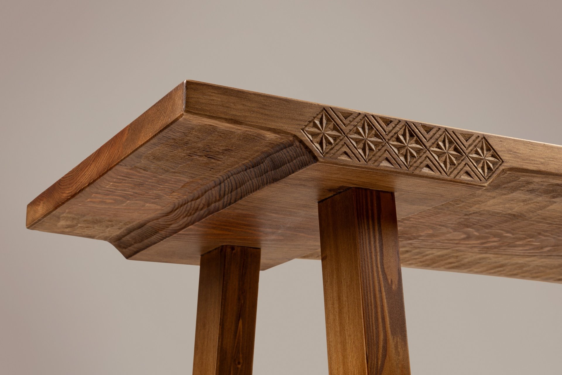 an abstract photo of a curved building with a blue sky in the background