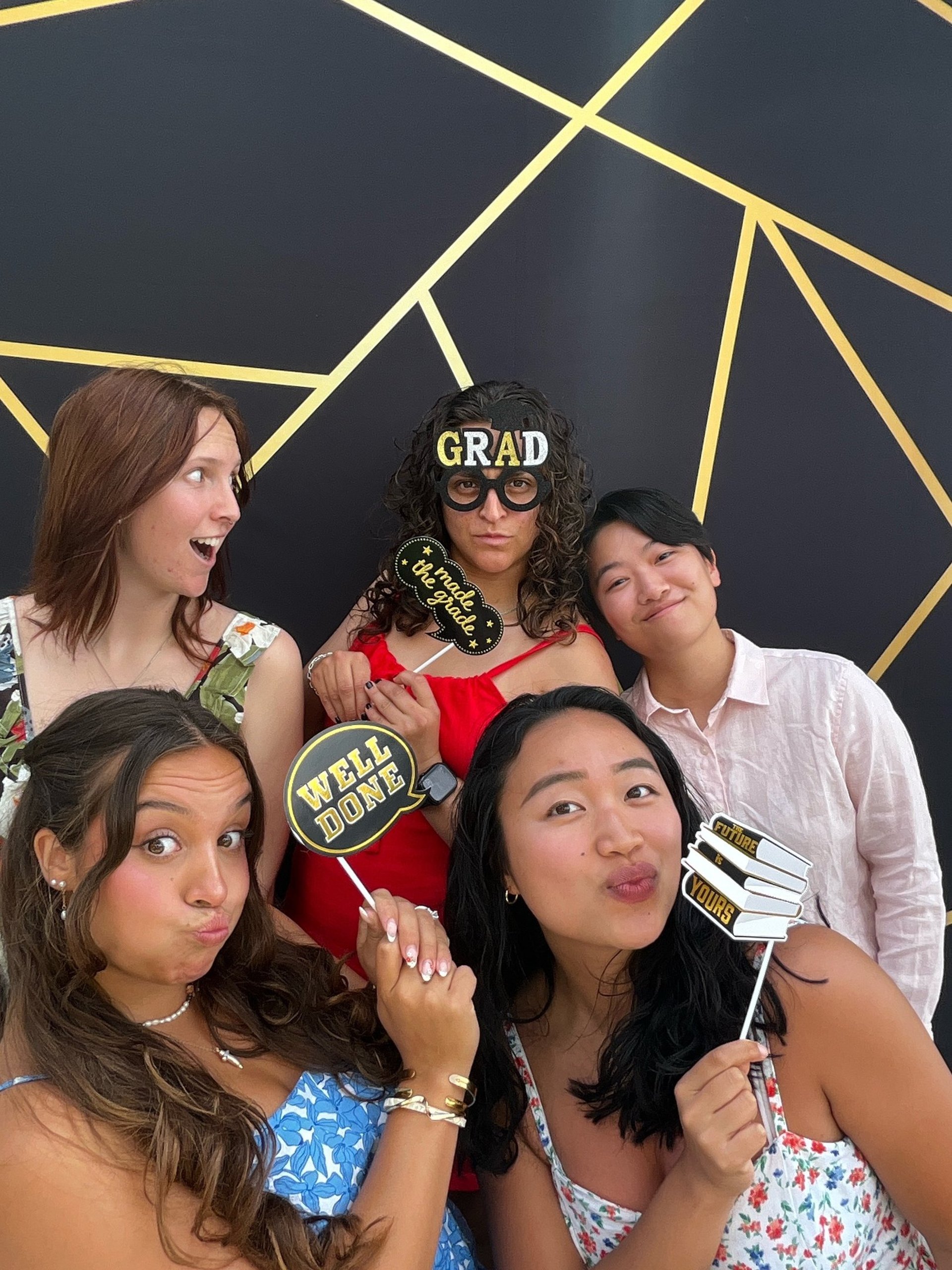 A group of people standing next to each other