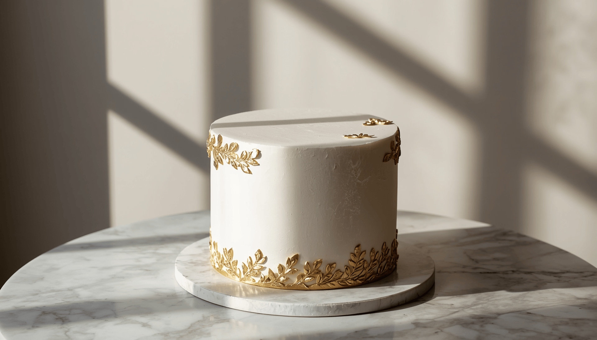 white cake with chocolate syrup on white ceramic plate