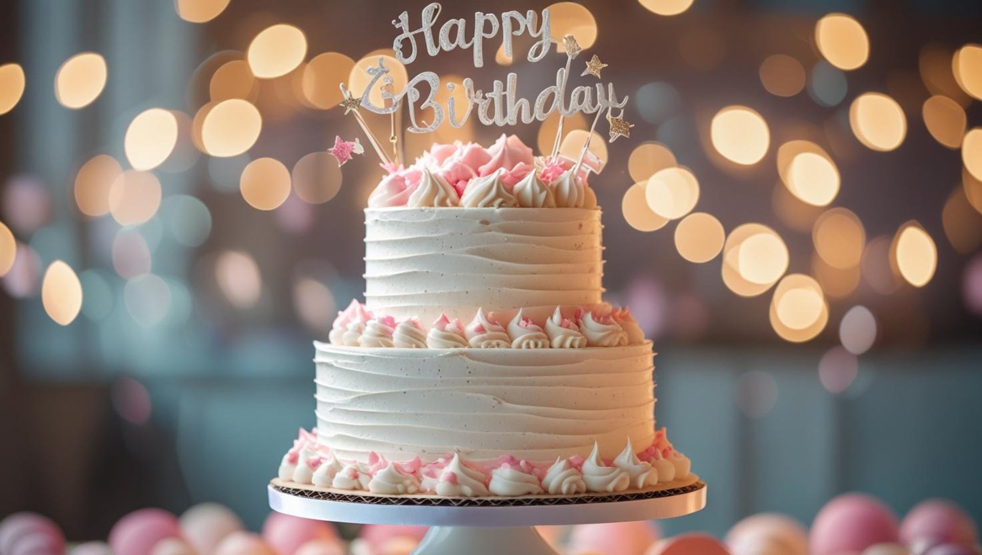 white cake with strabereries on topp