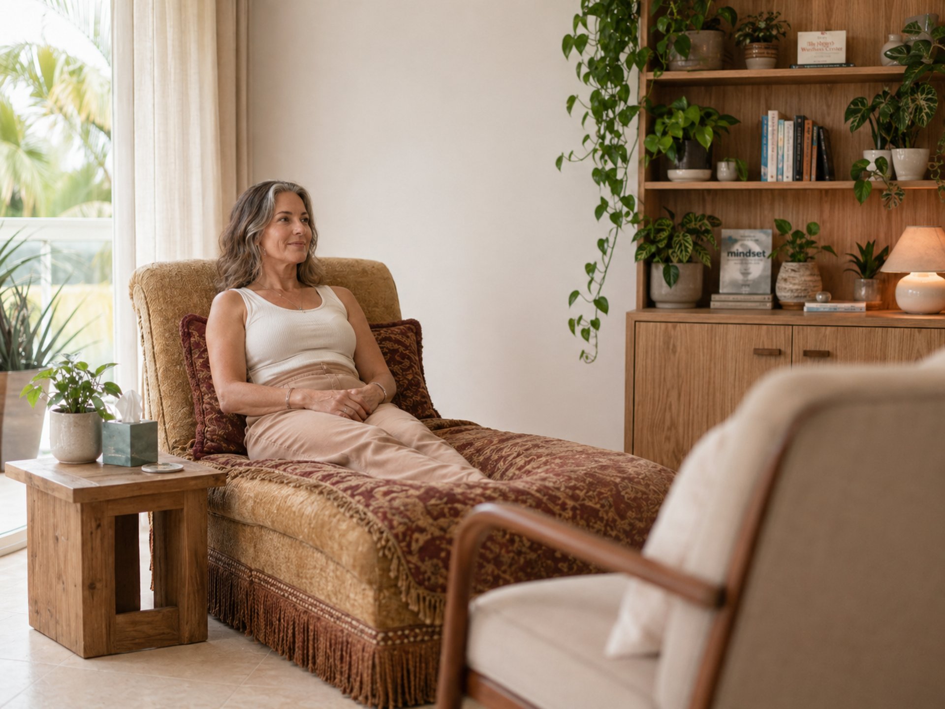 silhouette of man sitting on rock during sunset
