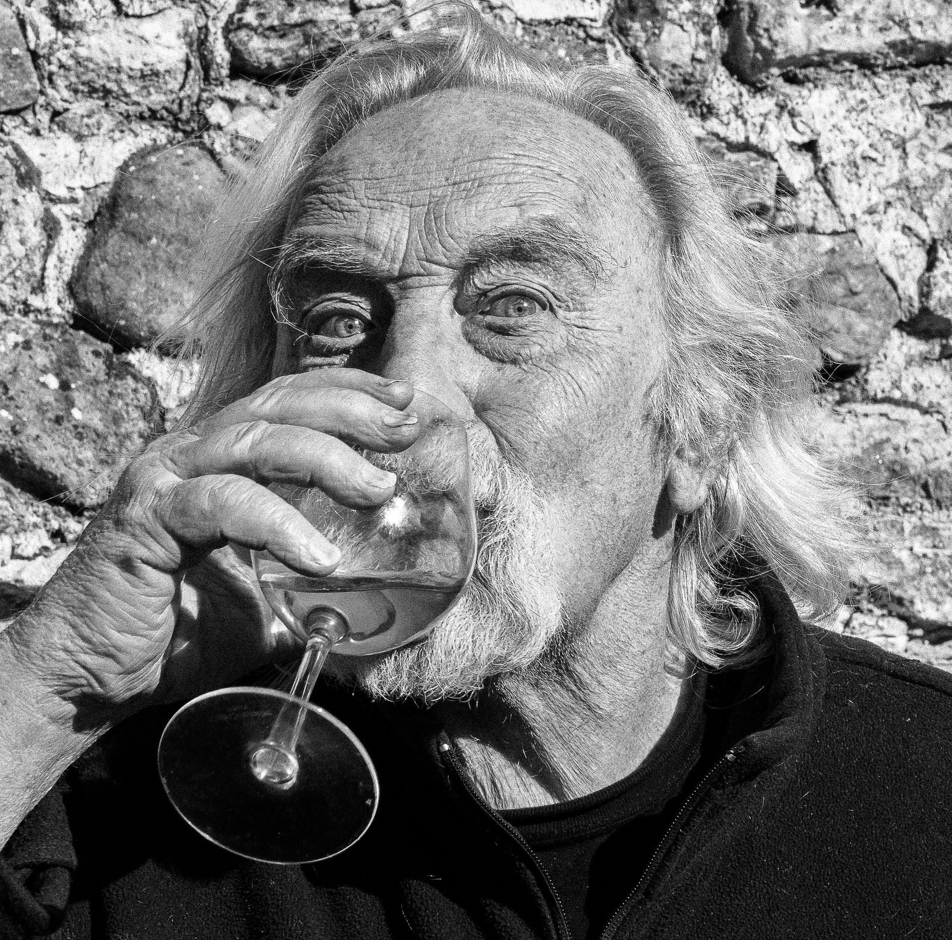 close-up photography of man