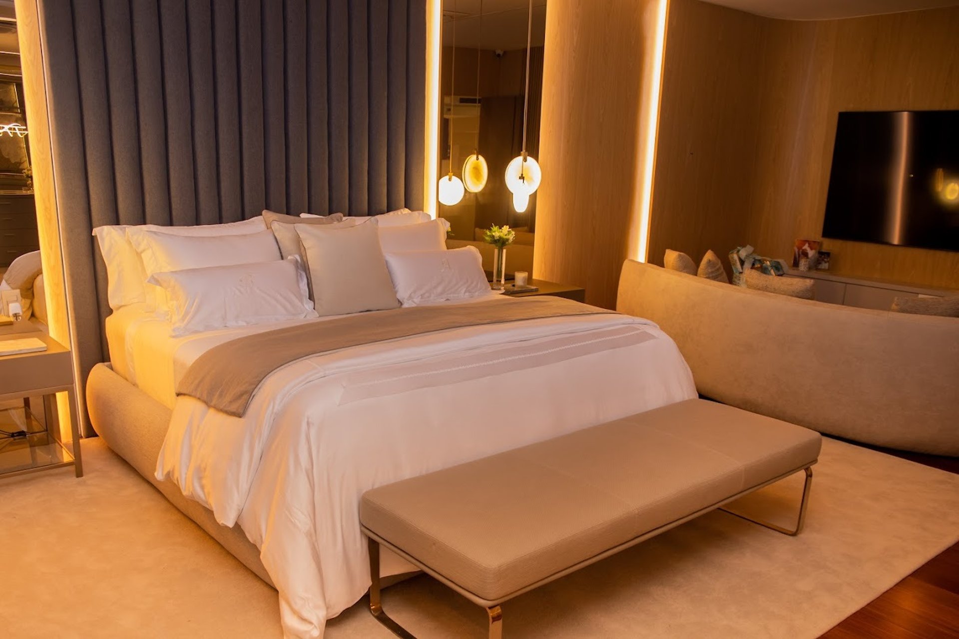 red lighted candle on brown wooden frame