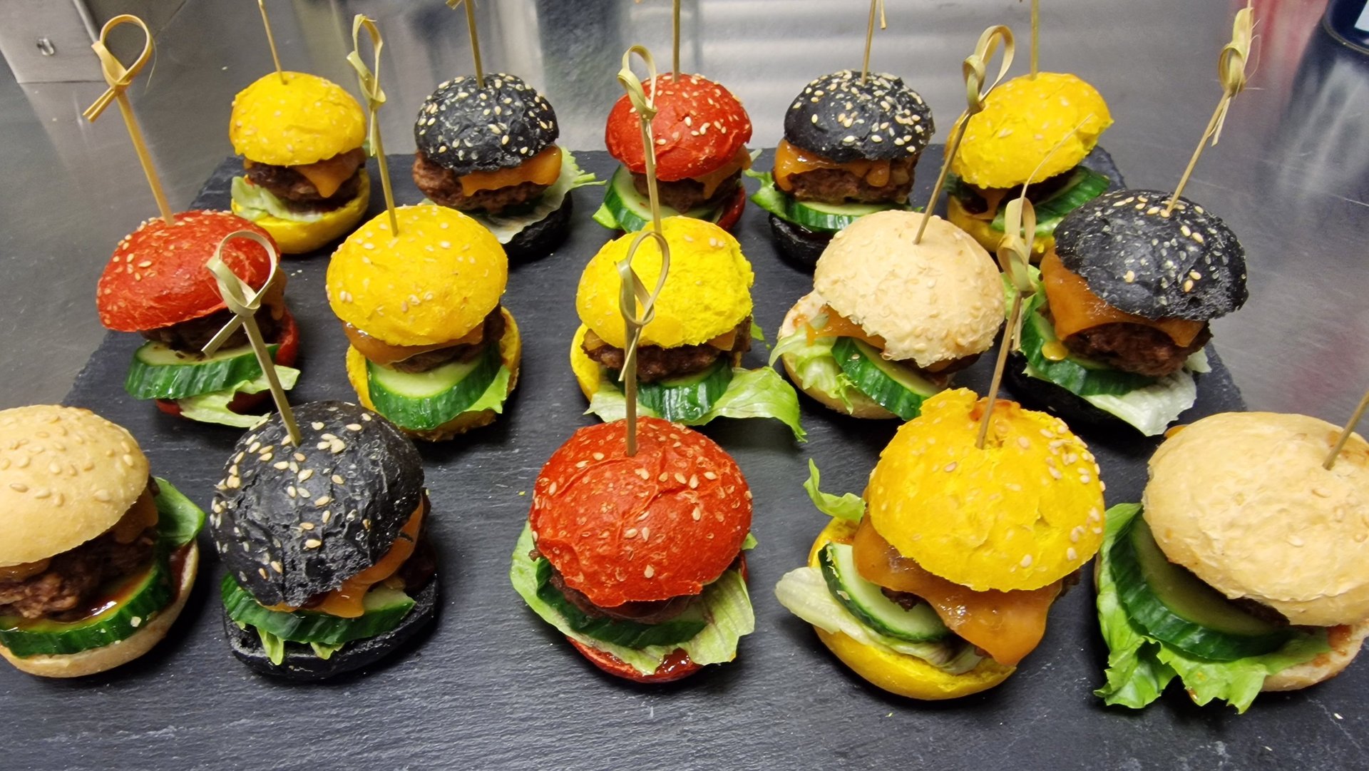 black and brown leather padded tub sofa
