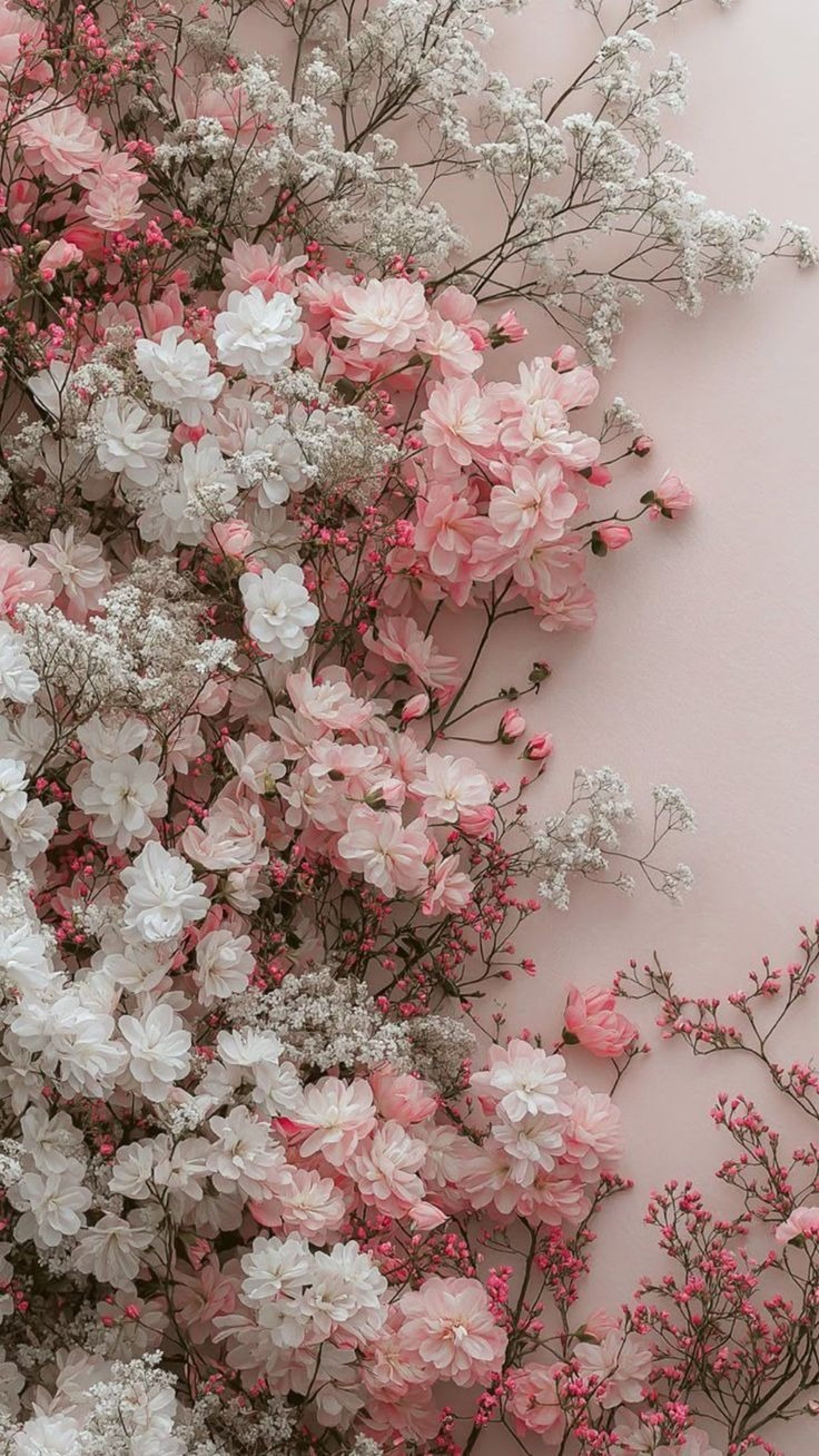 white and red flowers on white wooden chair