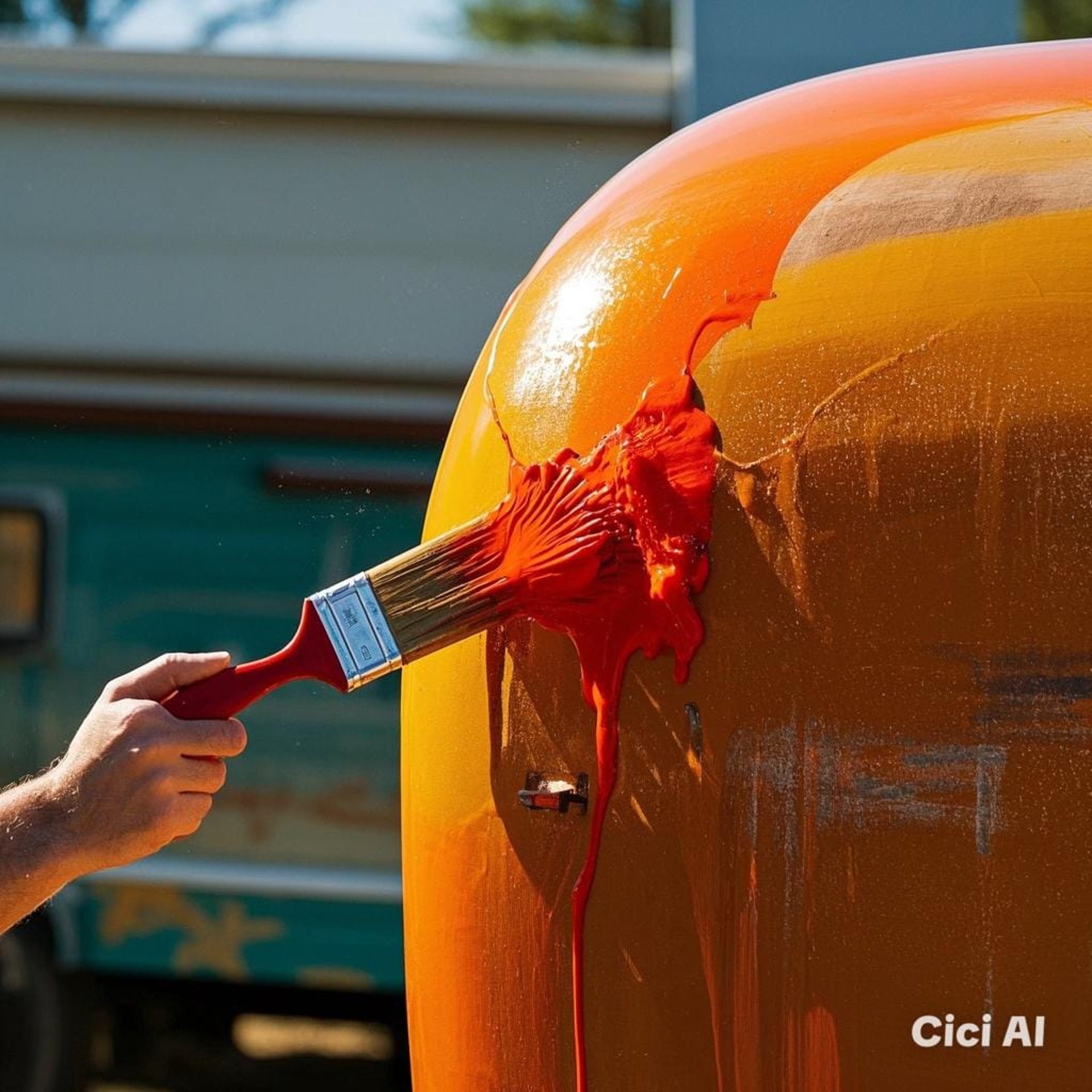 elaboración de piezas de fibra de vidrio