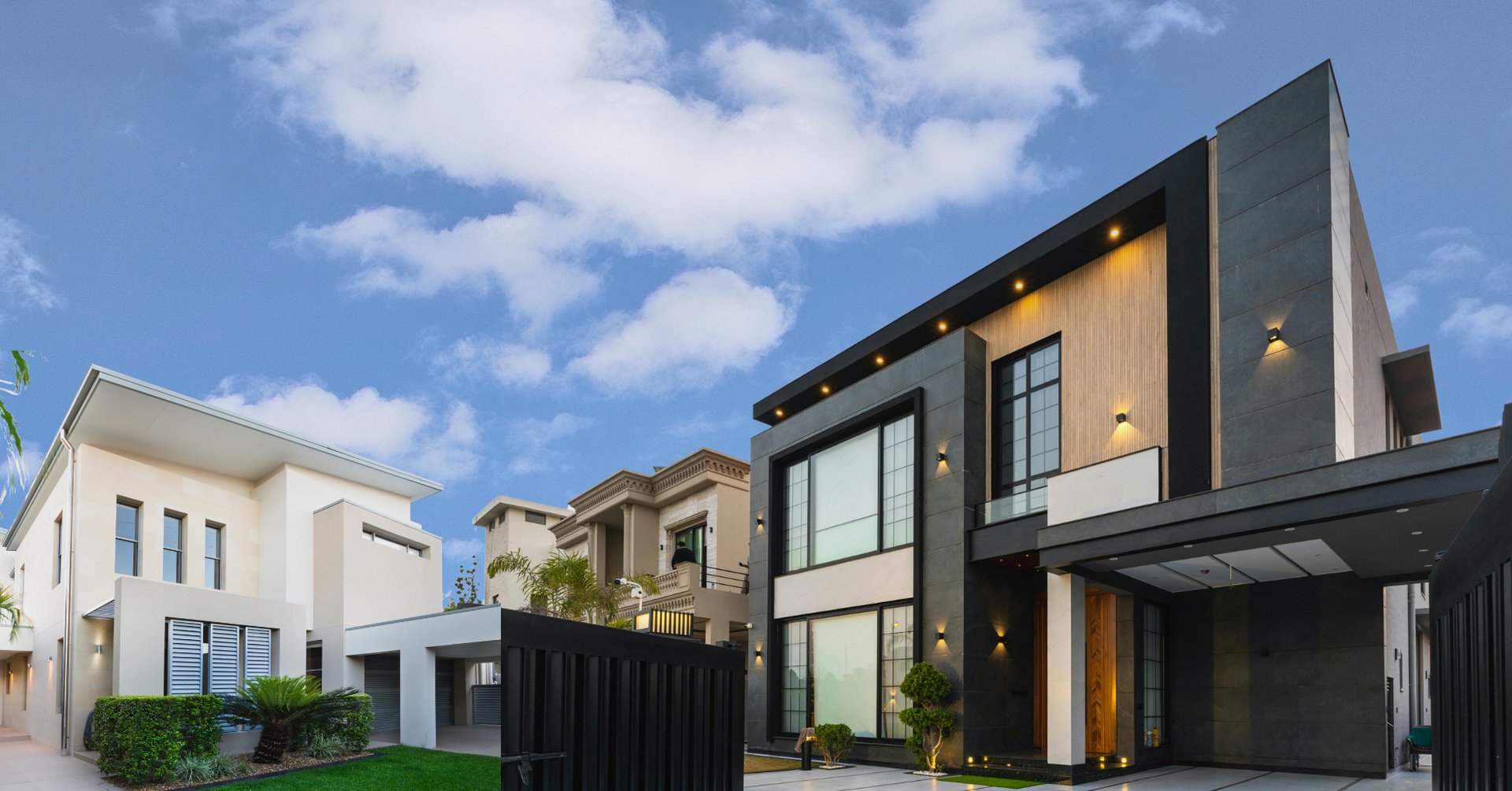 black and brown leather padded tub sofa