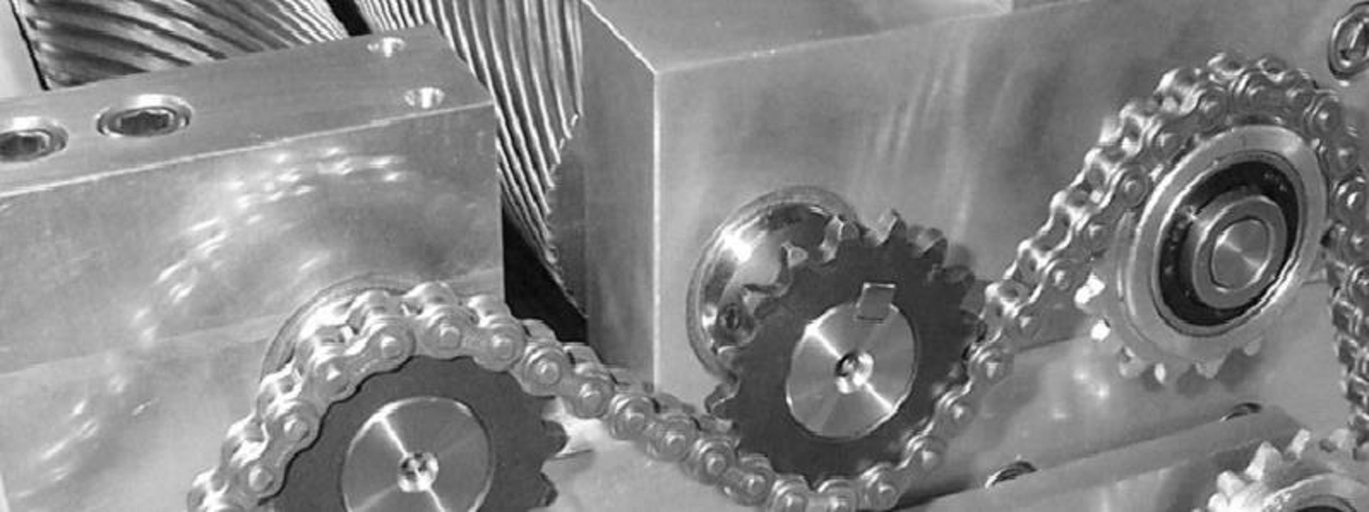 an abstract photo of a curved building with a blue sky in the background