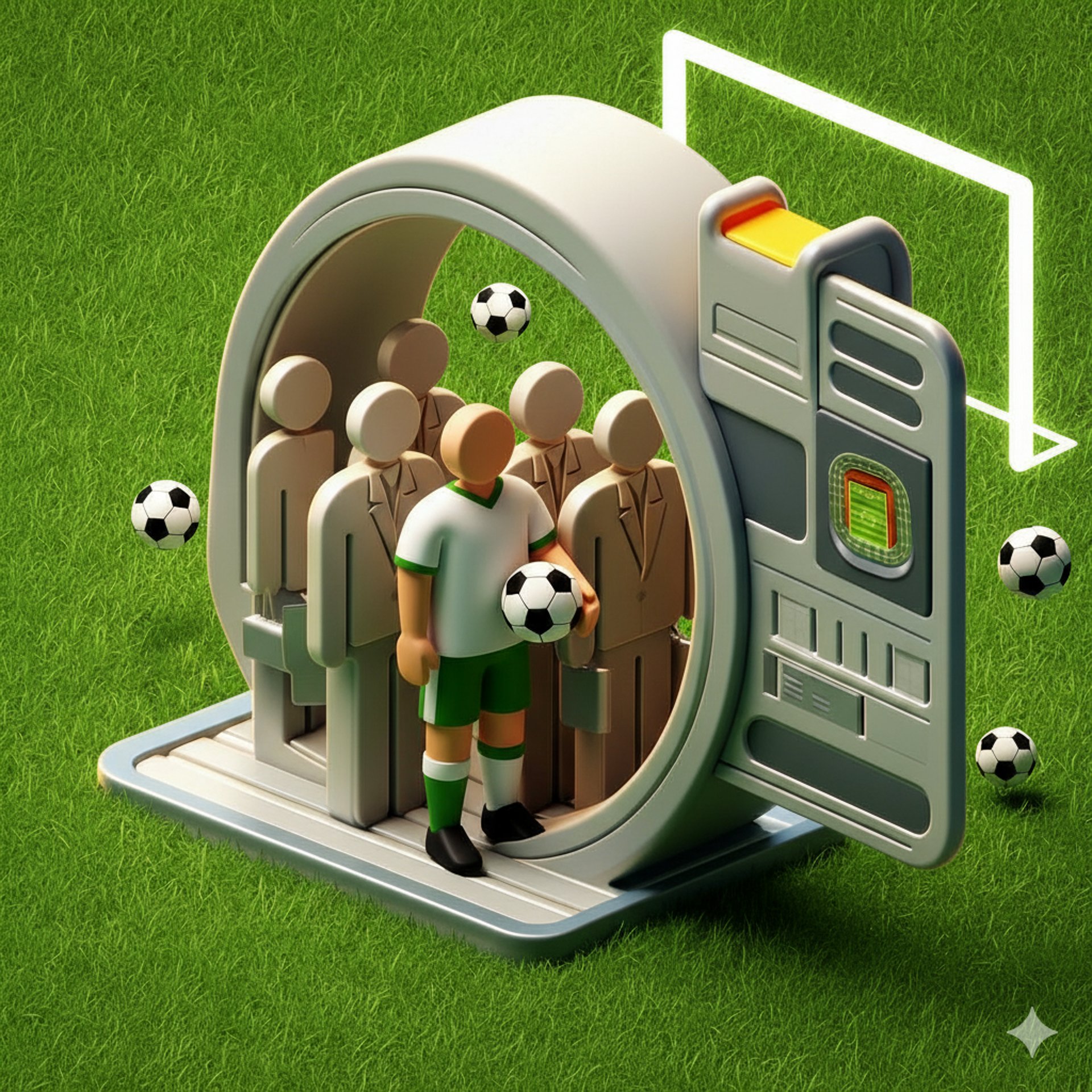 an abstract photo of a curved building with a blue sky in the background