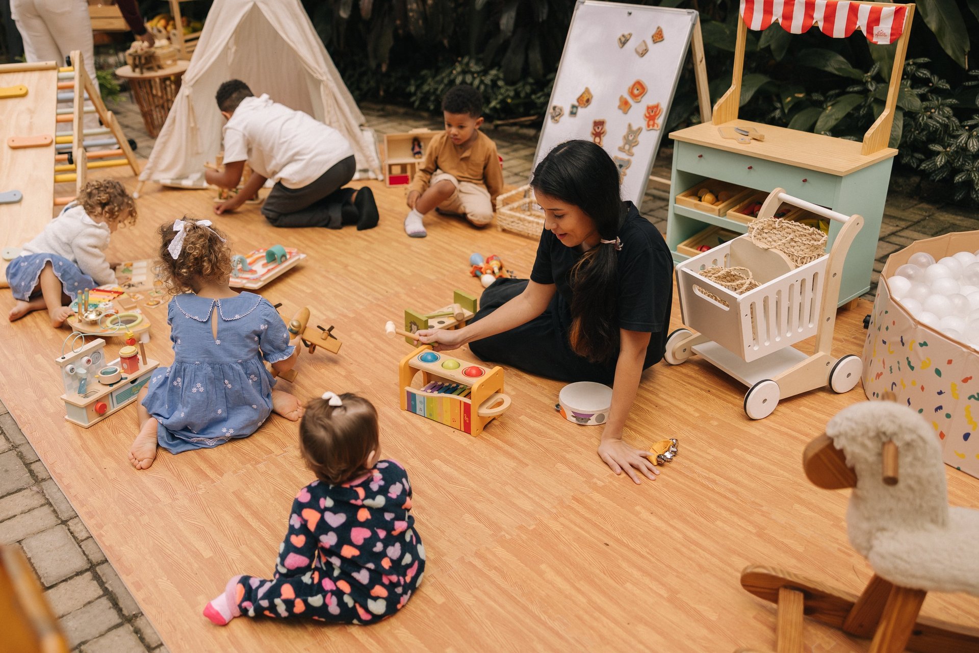 black and brown leather padded tub sofa