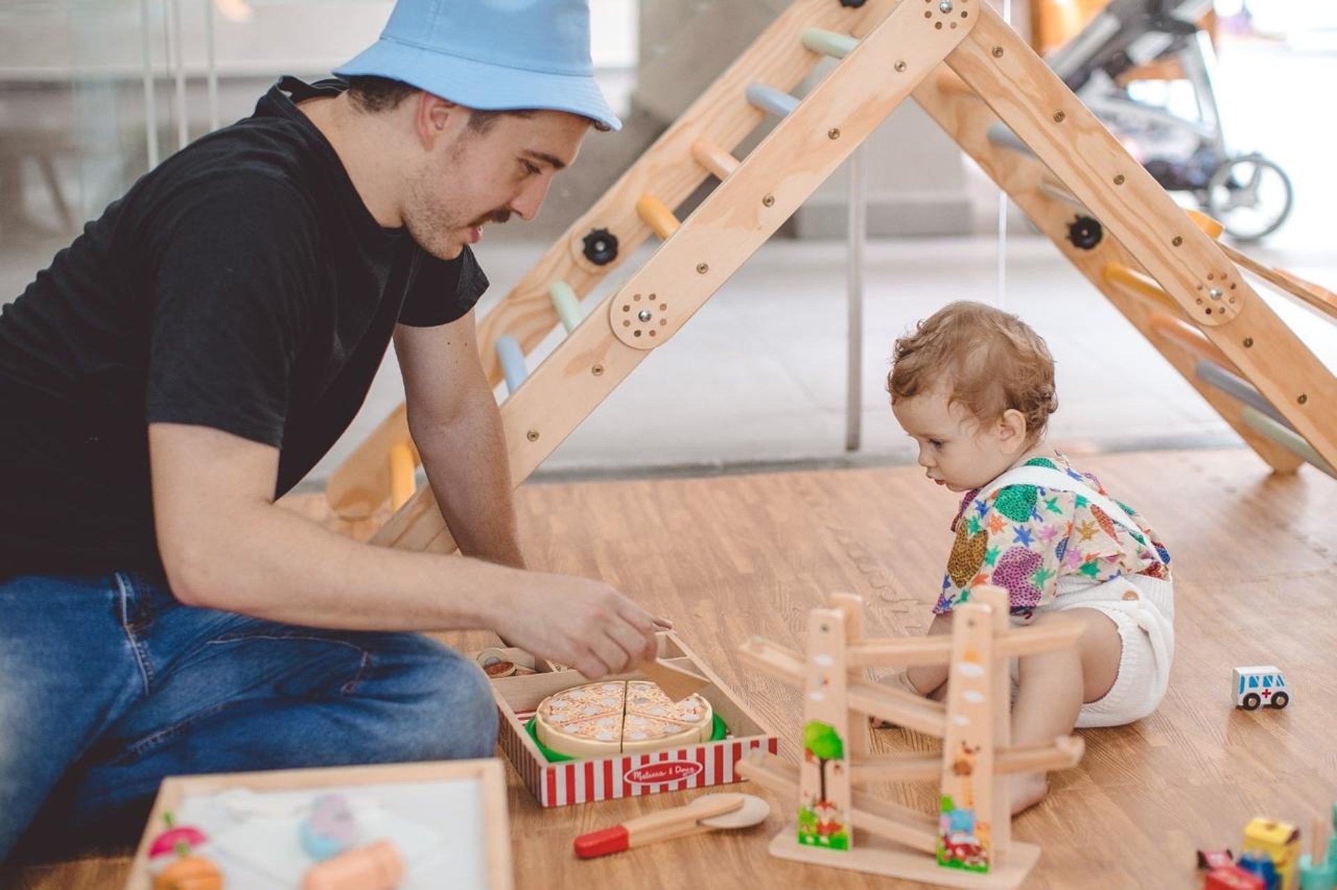 black and brown leather padded tub sofa