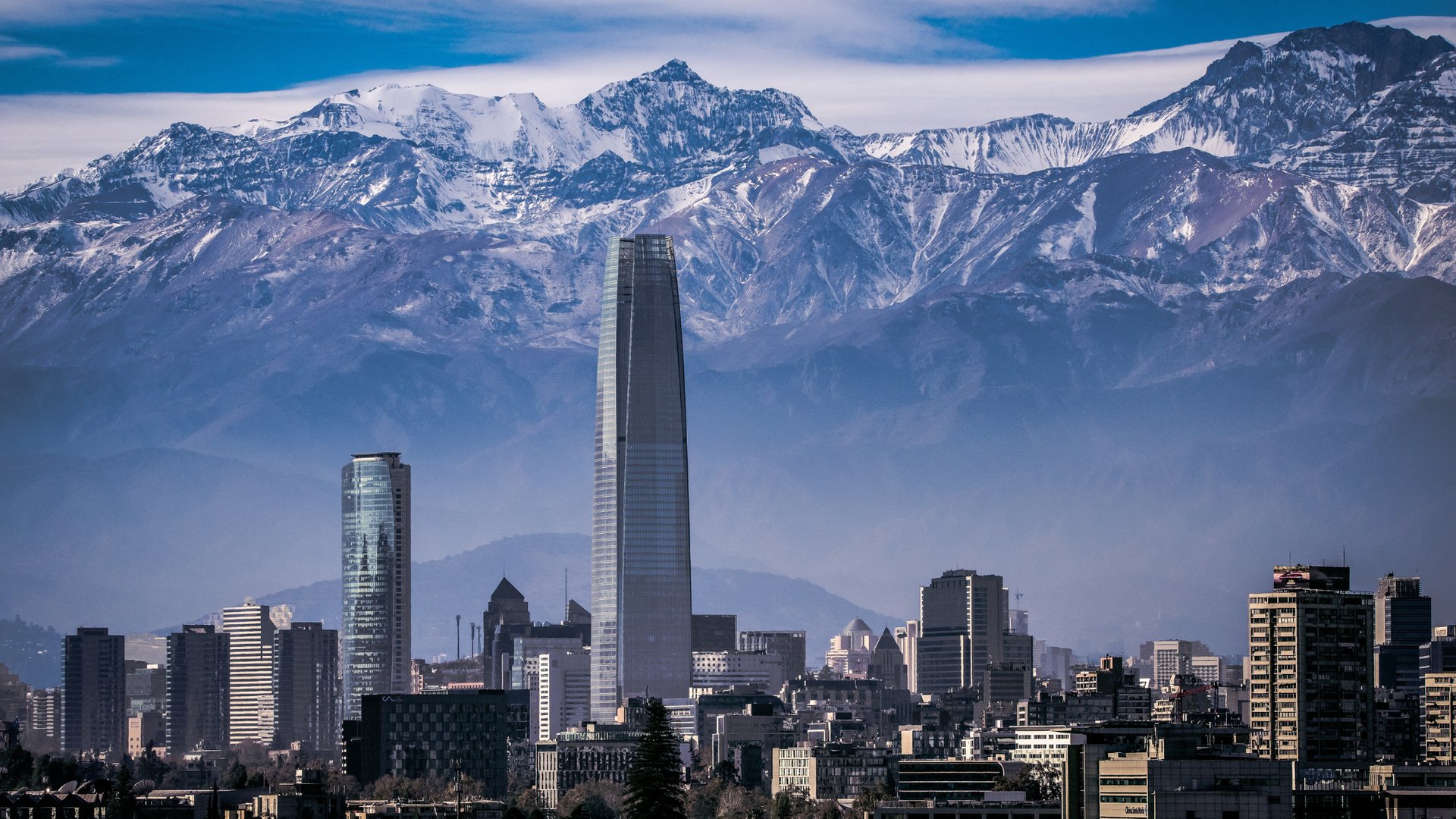 landscape photography of glass building